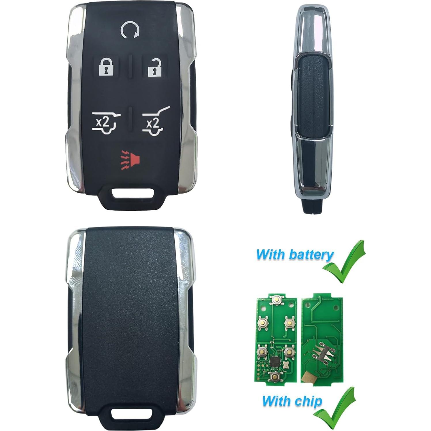 Control Remoto Llave Chevy Tahoe 2015-2020 Int-key
