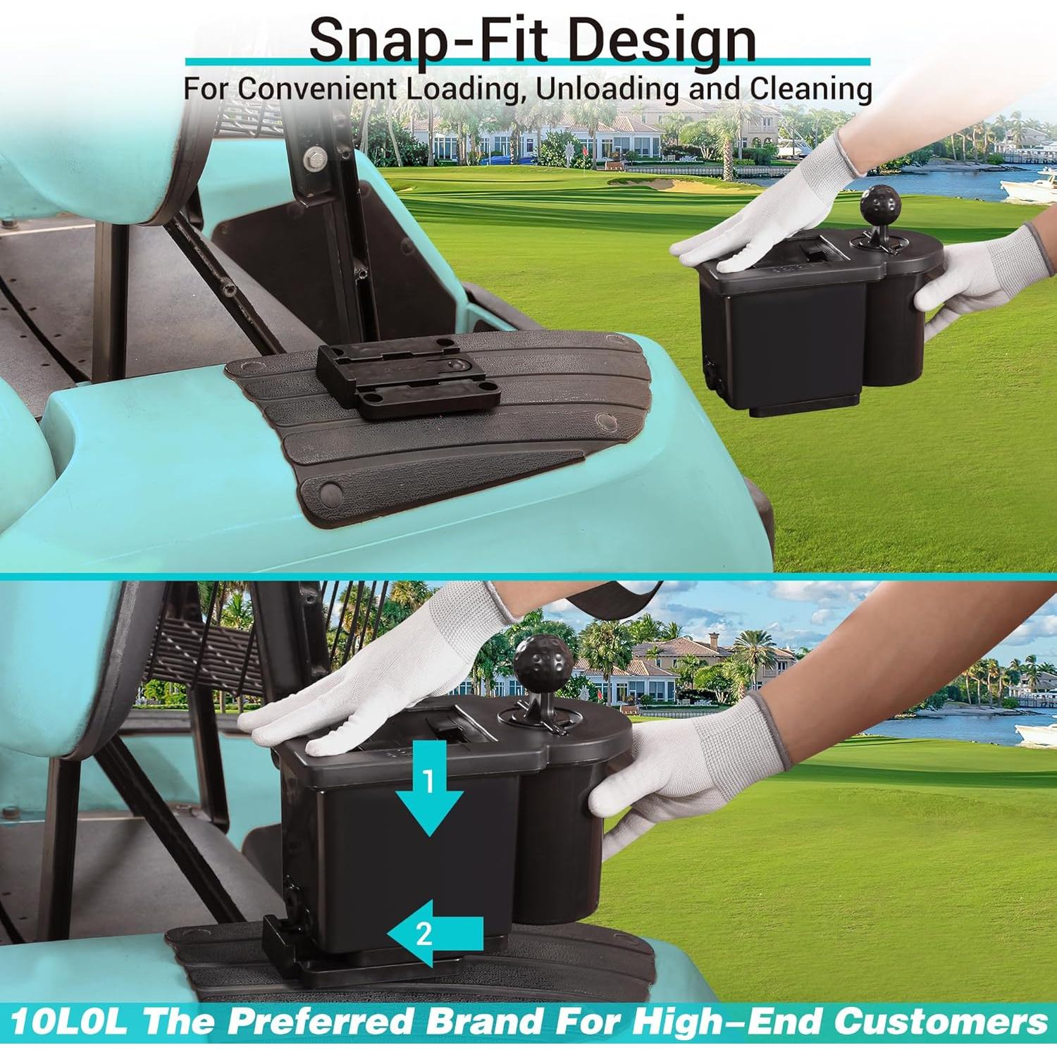 Kit de Limpieza de Palos y Pelotas de Golf 10L0L 23 Piezas