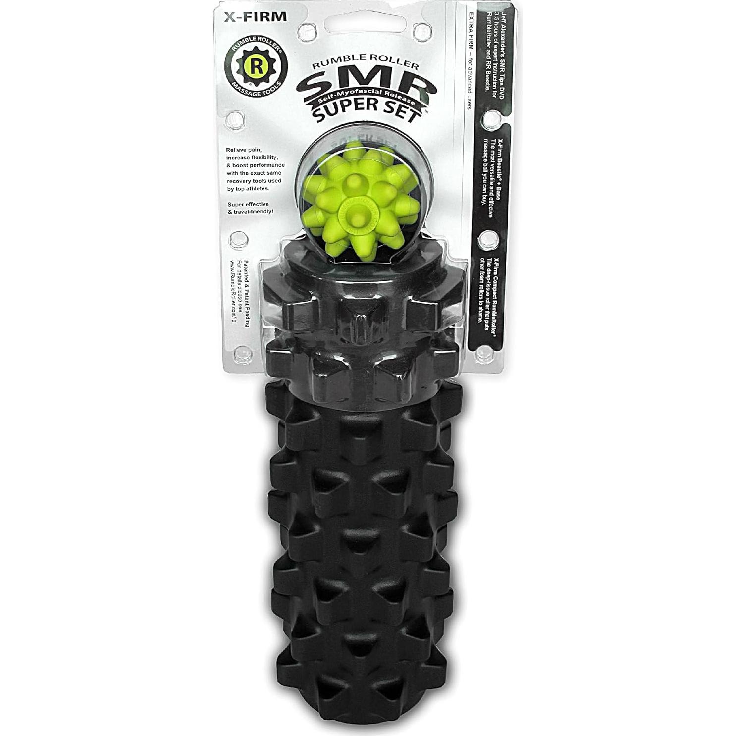 Rodillo de Masaje RumbleRoller Superset Extra Firme 30.5cm