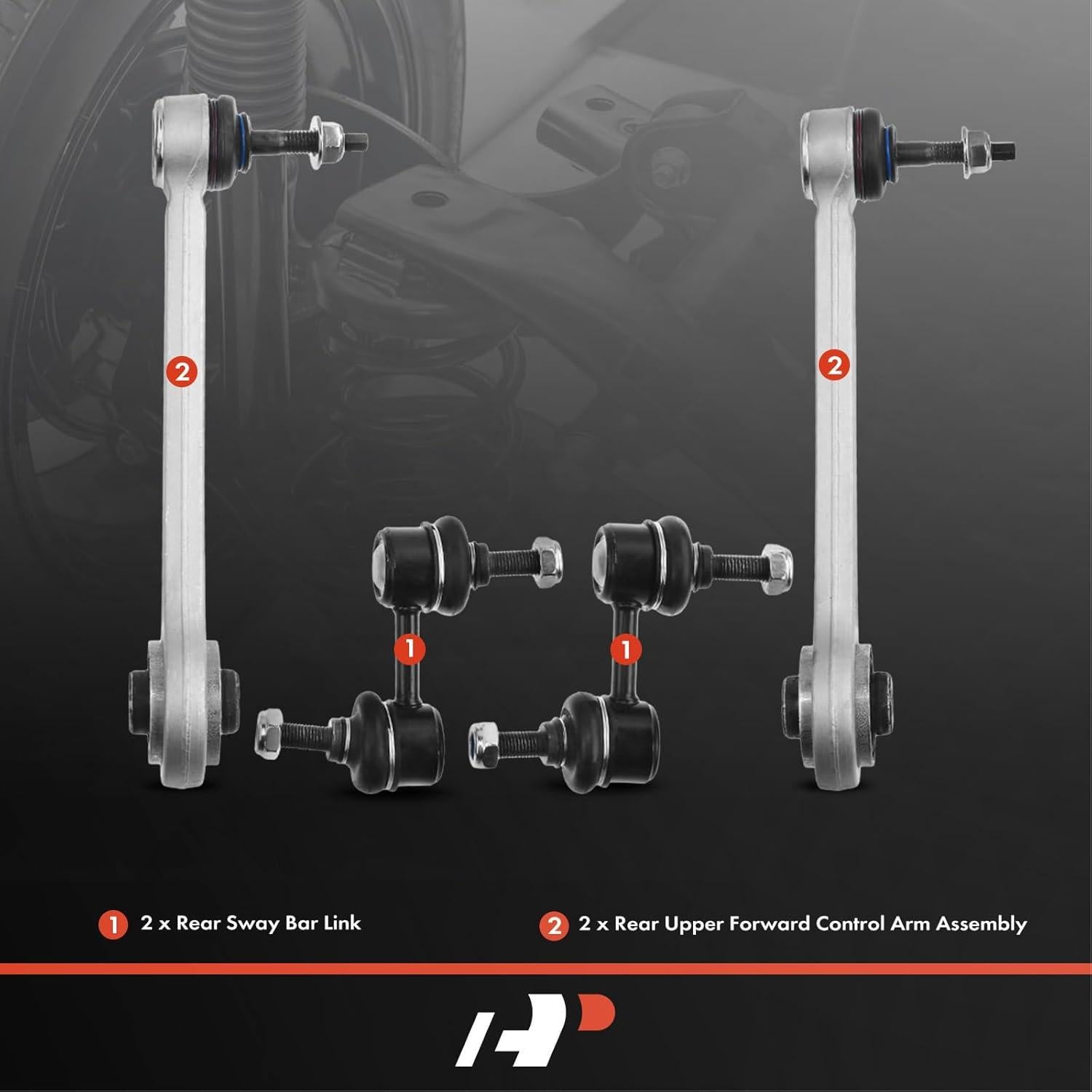 Conjunto A-Premium 4 Piezas Suspensión Trasera BMW E39