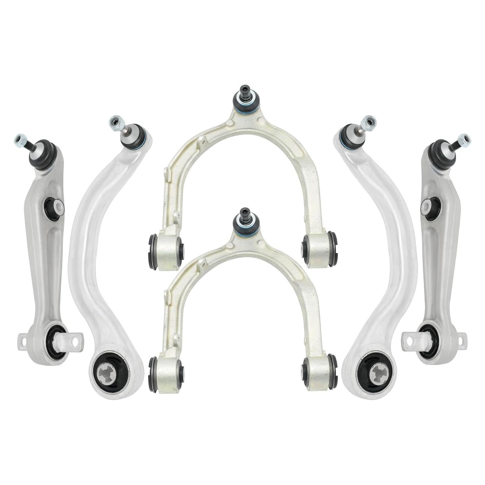 6 Piezas Brazo de Control Frontal UGFC para Tesla Model 3 2017-2021