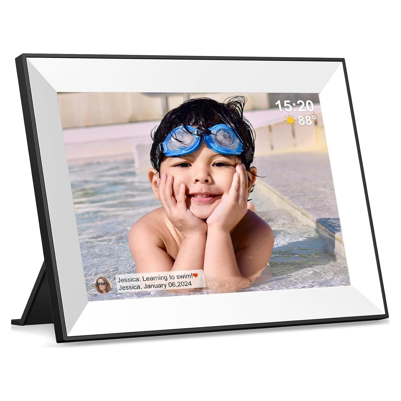 Marco Digital Frameo 10.1" WiFi Pantalla Táctil 16GB Blanco