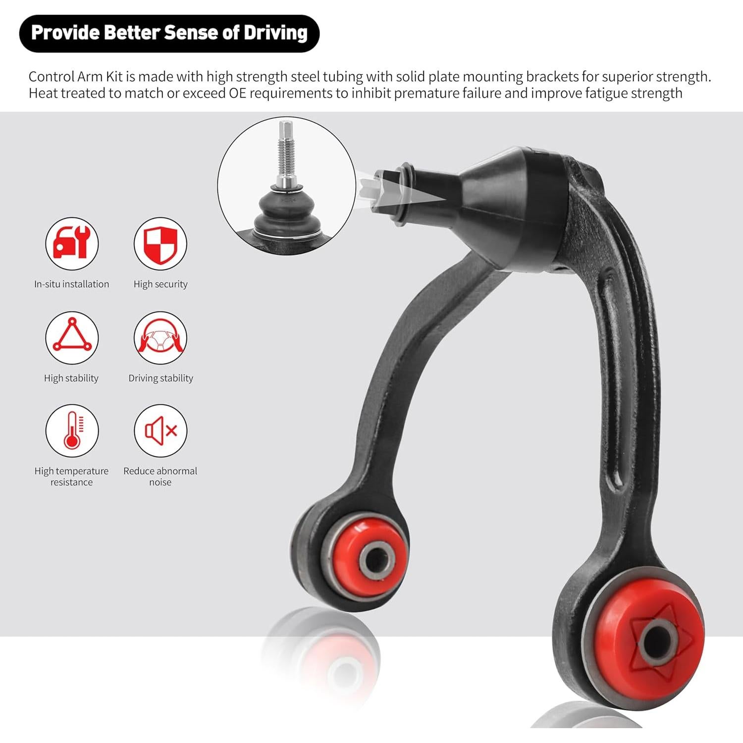 Brazo de Control Superior TRAONTU para Ford y Lincoln - 2 Piezas