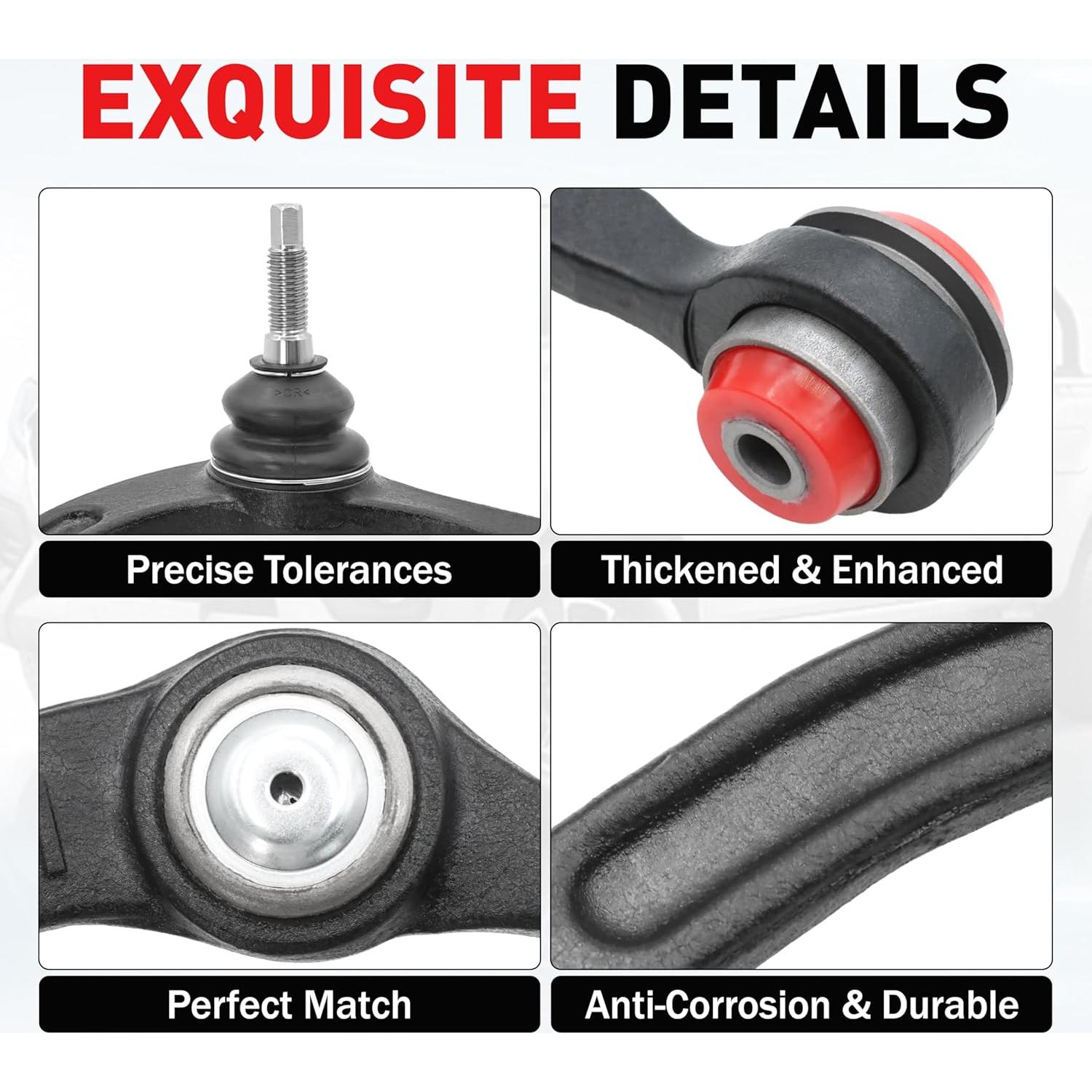 Brazo de Control Superior TRAONTU para Ford y Lincoln - 2 Piezas