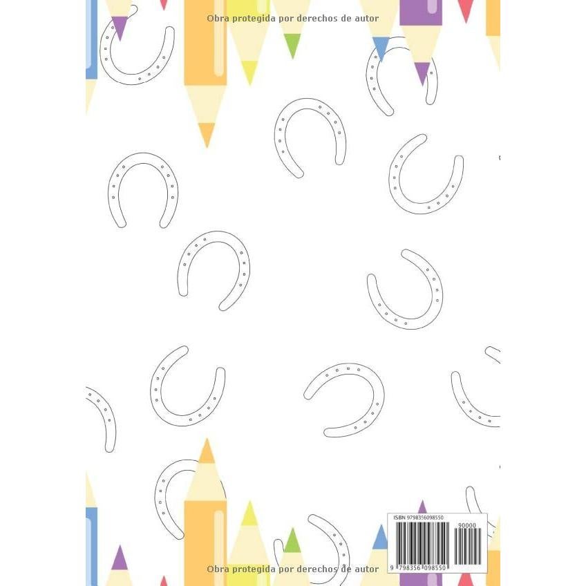 Libro de colorear caballos anti estrés para niños, adolescentes y adultos: Volumen I (Spanish Version) (Libros de colorear para niños, adolescentes, adultos y mayores) (Spanish Edition)