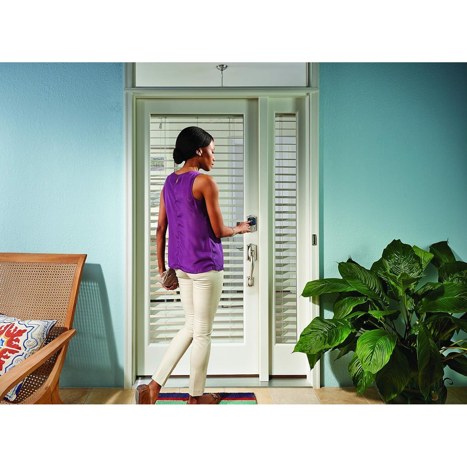 Cerradura Inteligente Schlage BE469ZP Camelot Z-Wave