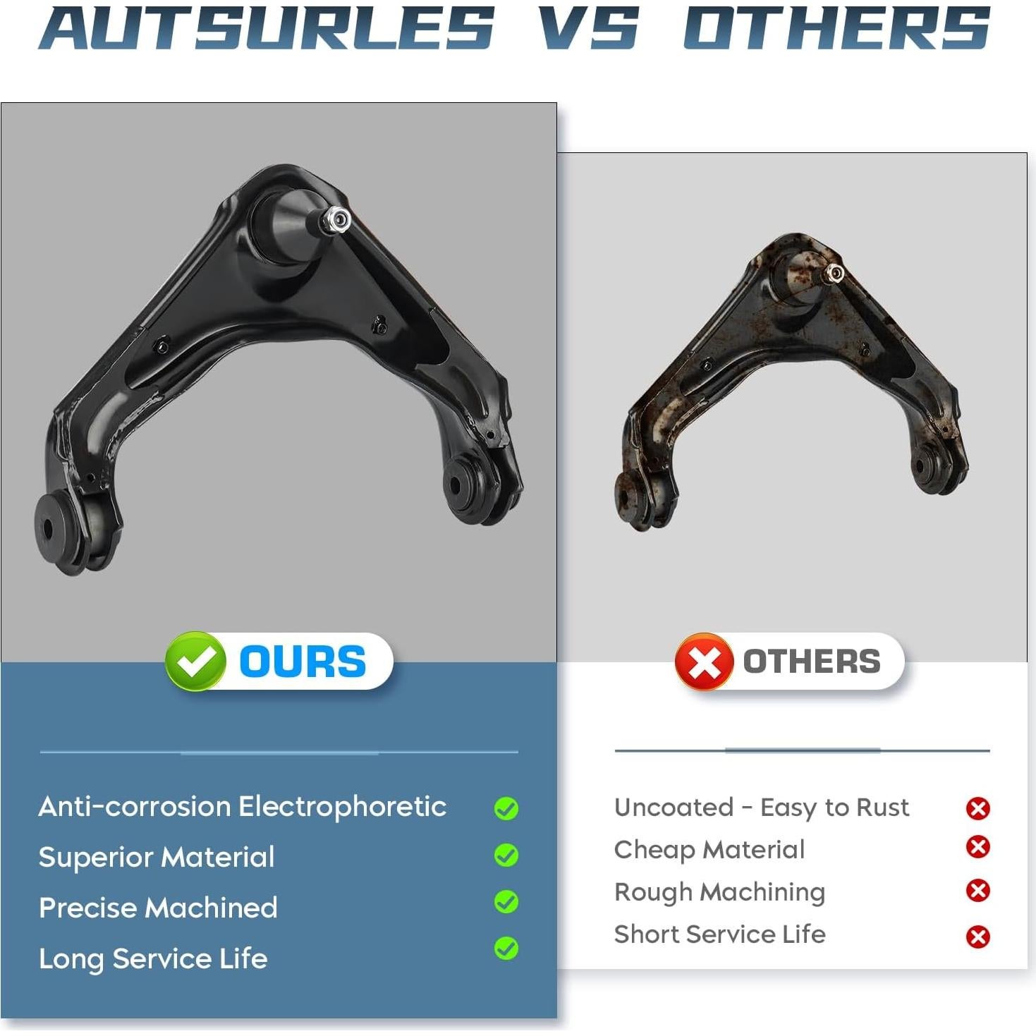 Kit de Suspensión Autsurles 13PCS para Chevrolet/GMC 2000-2012