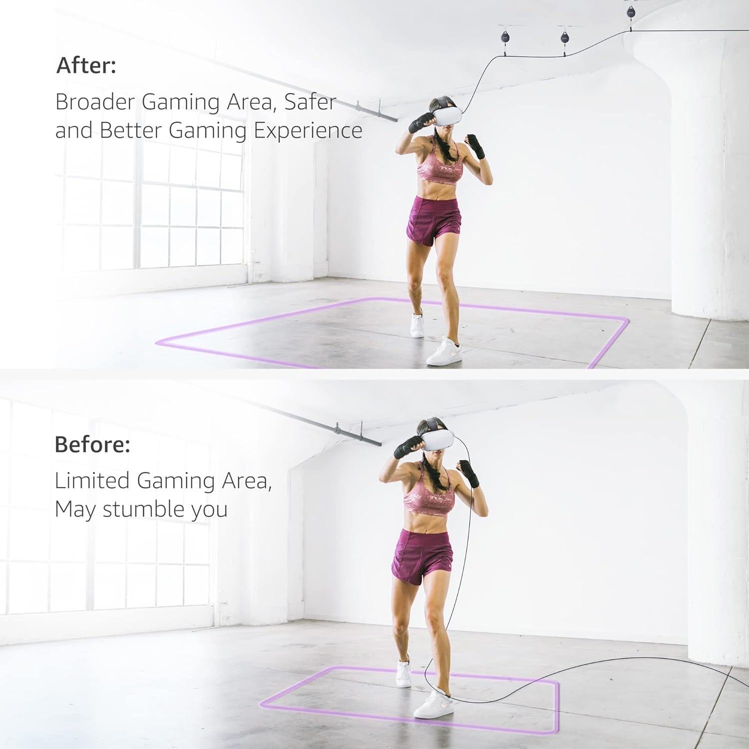 Sistema de Gestión de Cables VR KIWI design V2, 6 Paquetes