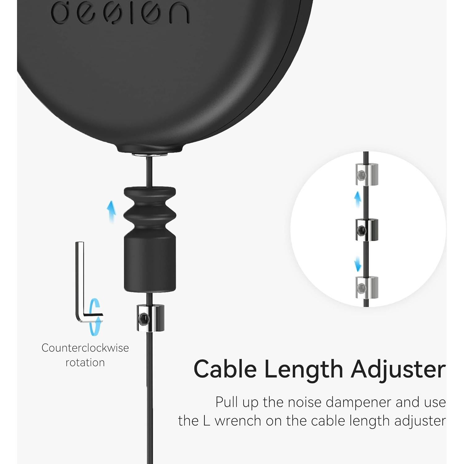 Sistema de Gestión de Cables VR KIWI design V2, 6 Paquetes
