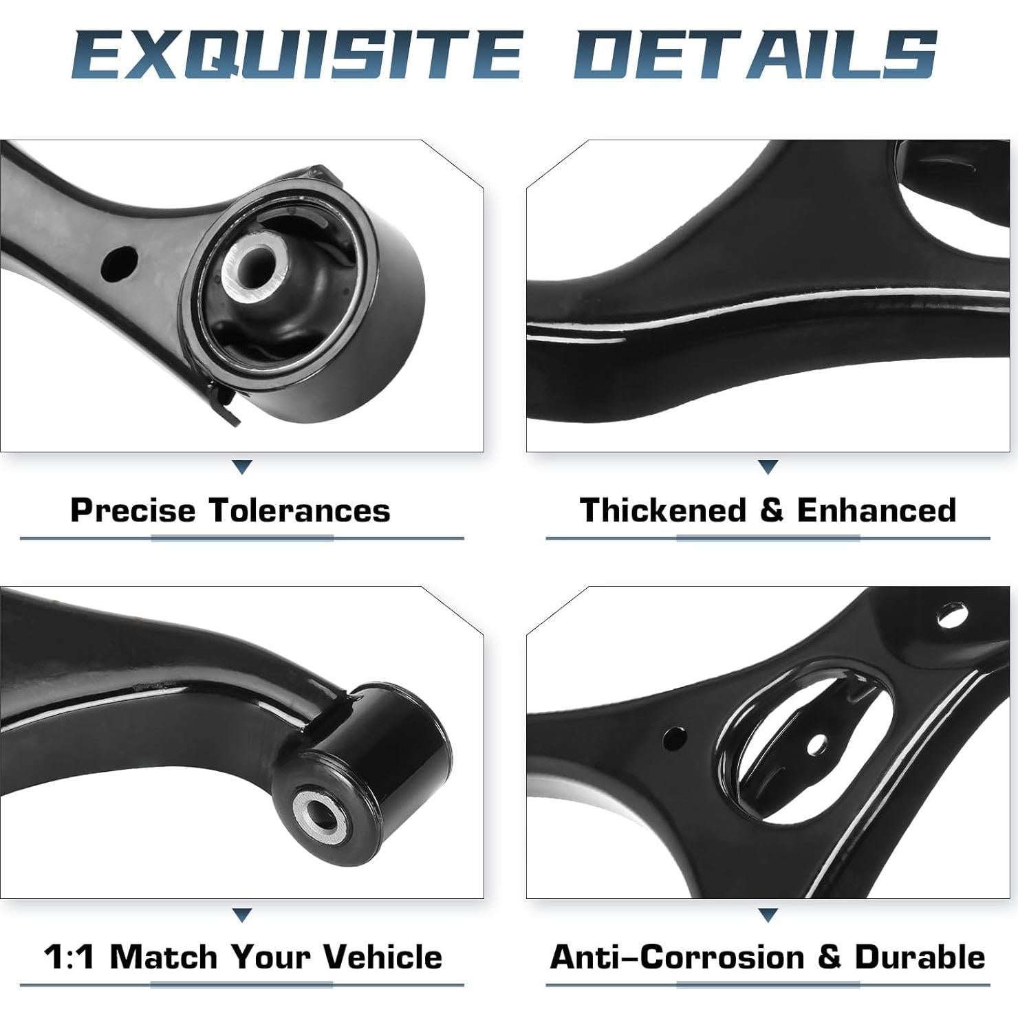 Kit 12 PCS Brazos de Control Inferiores Honda Civic 2006-2011