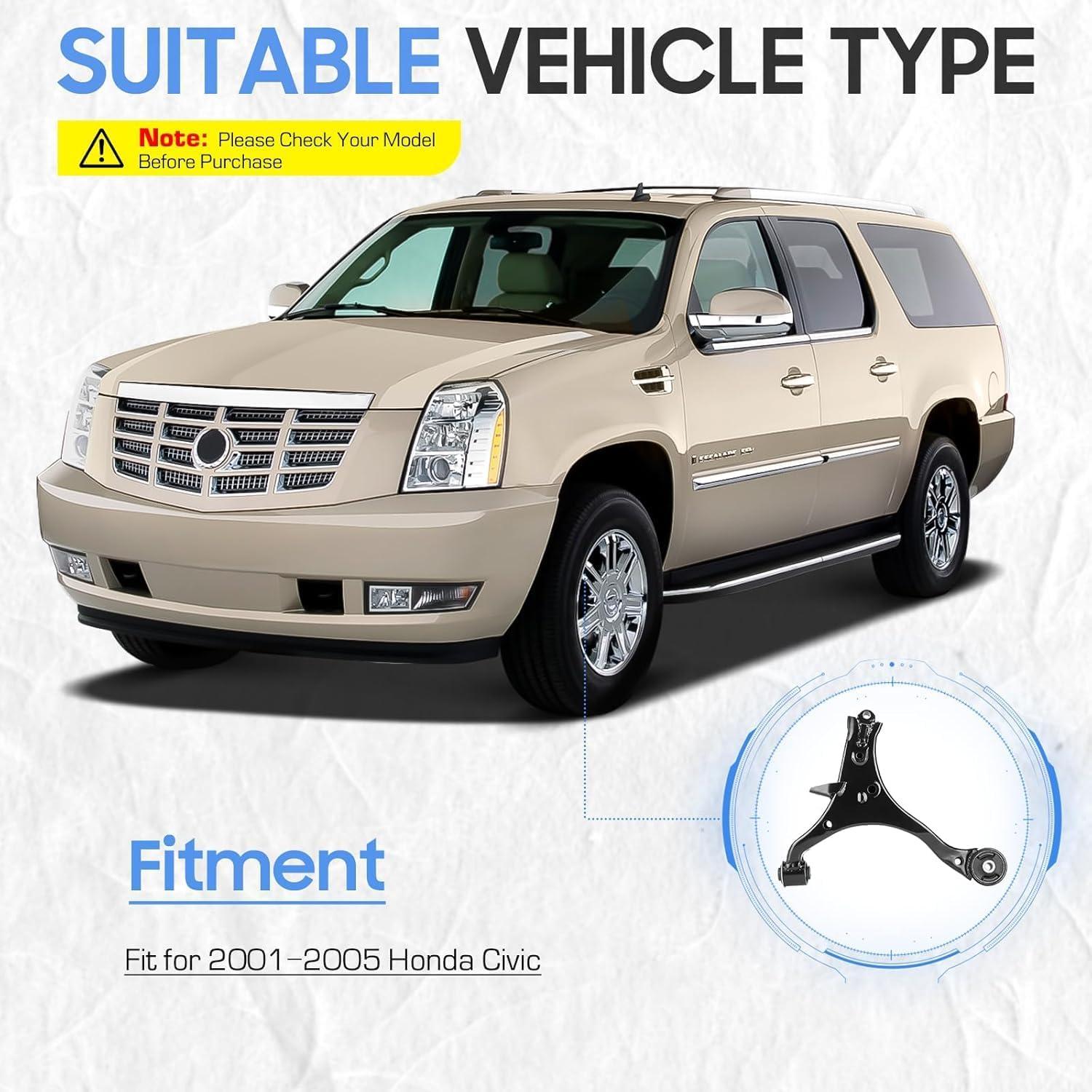 Kit de Suspensión Honda Civic 2001-2005 ILONPA BUCT0026S