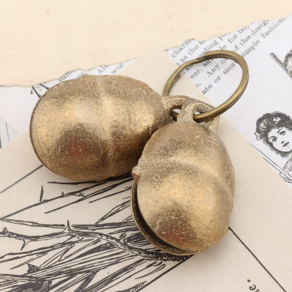 Campana de Latón para Perros Kcrygogo 4 Piezas Sonido Fuerte