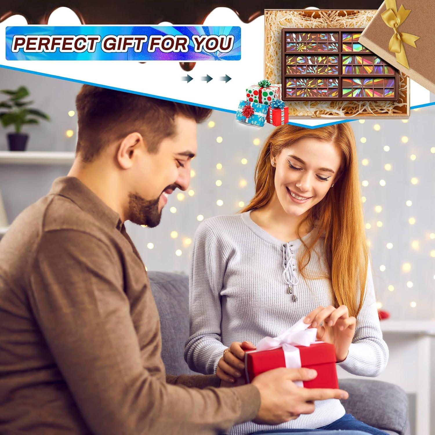 Moldes de Chocolate Holográficos Silicona Ziliny 25x17 cm