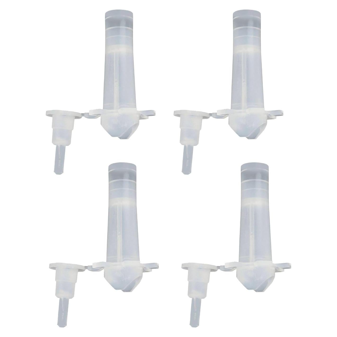 Puertos de Esquina Polygem para Inyección de Epóxido - Paquete de 4