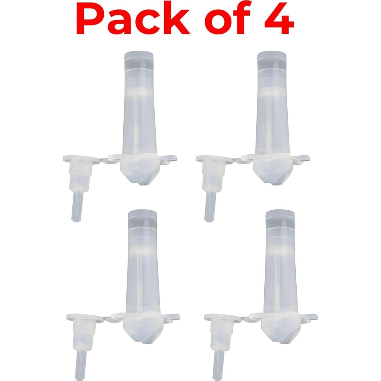 Puertos de Esquina Polygem para Inyección de Epóxido - Paquete de 4