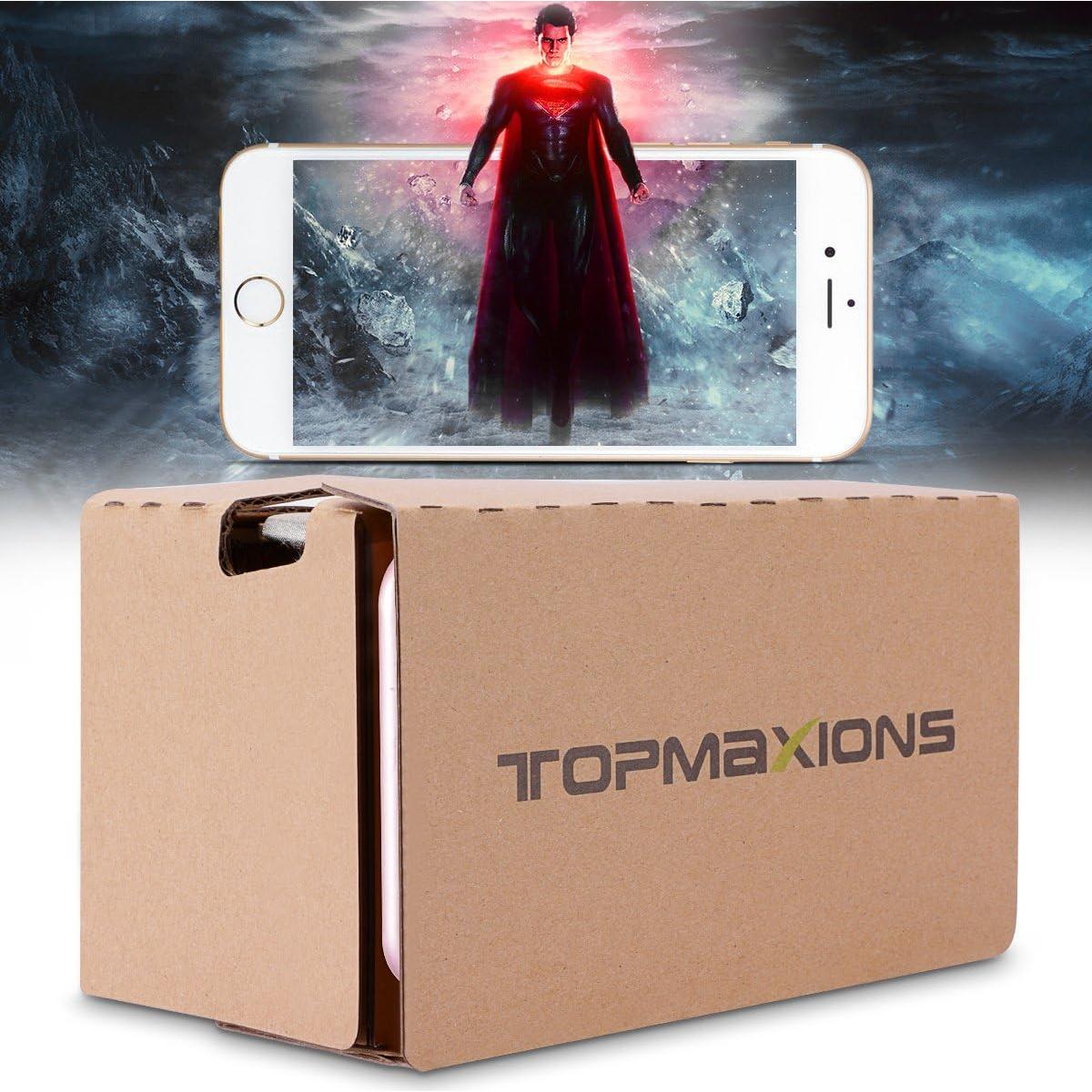 Gafas de Realidad Virtual Topmaxions 3D para Android y Apple