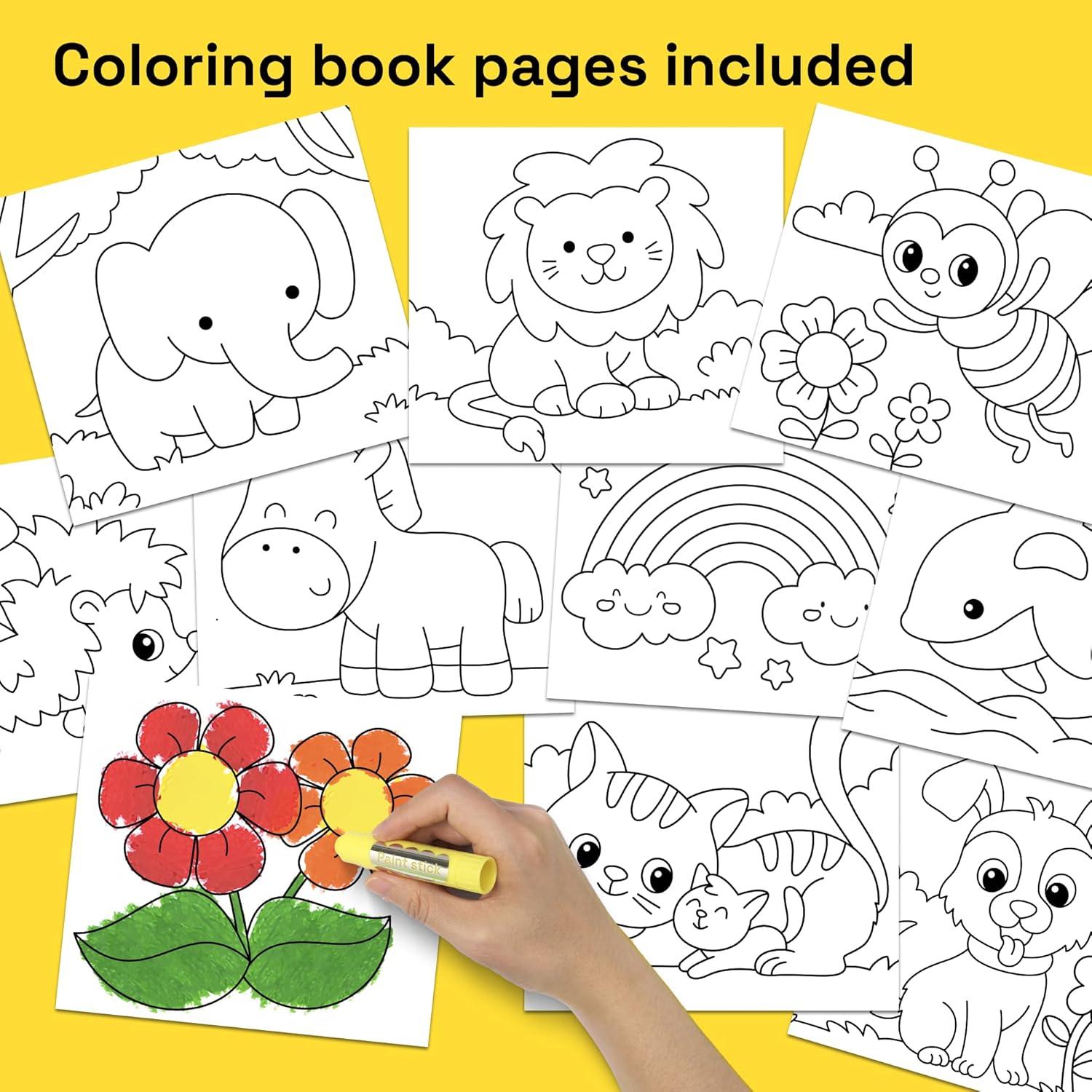 ARTISTRO Pintura Tempera Lavable 36 Barras para Niños