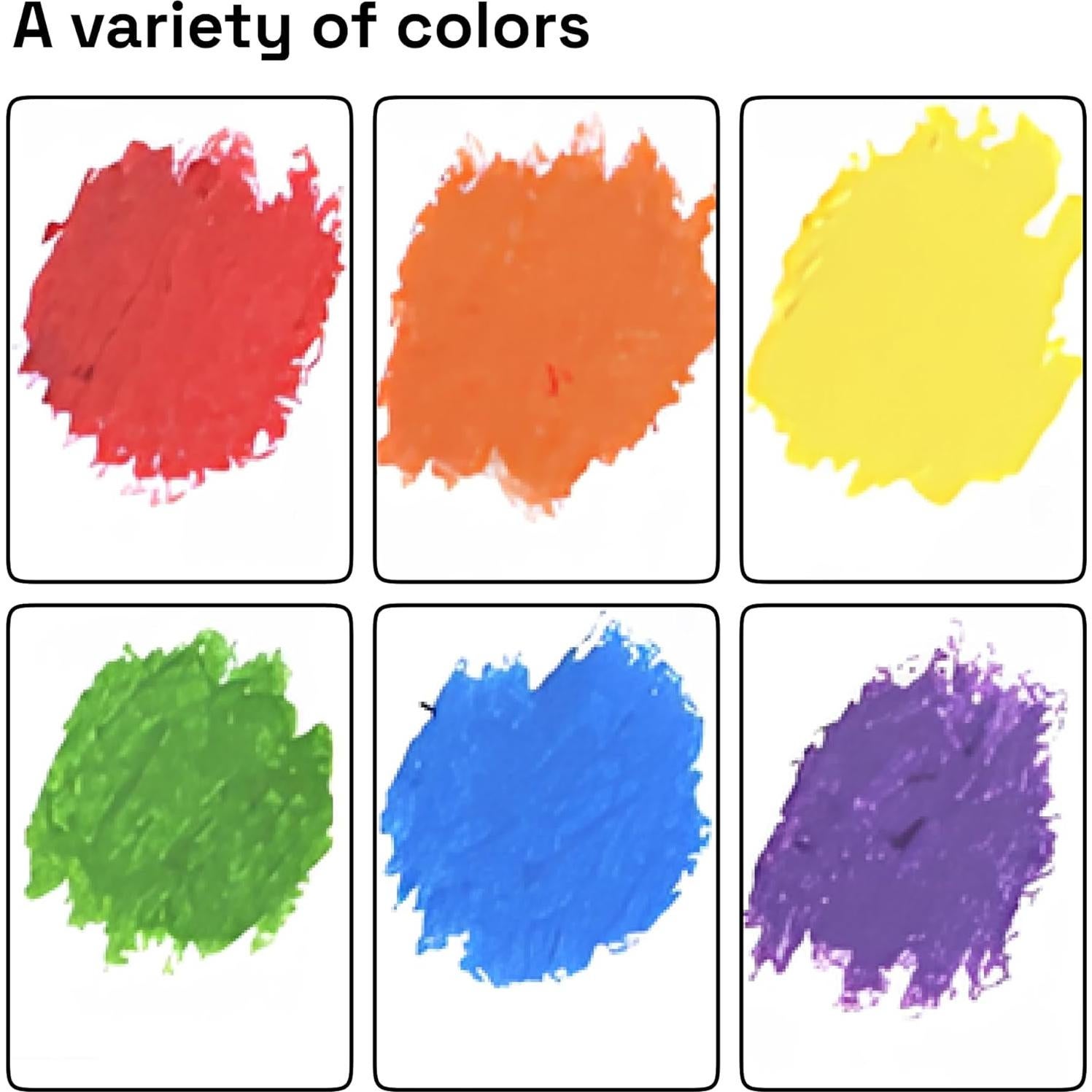 ARTISTRO Pintura Tempera Lavable en Barras - 6 Colores