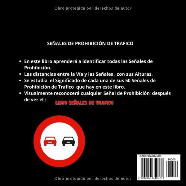 Libro de Señales de Trafico, libro para aprender todas las señales de advertencia de peligro: | Este libro te prepara para el Teórico del Carné B | ... el Permiso de Conducir B. (Spanish Edition)