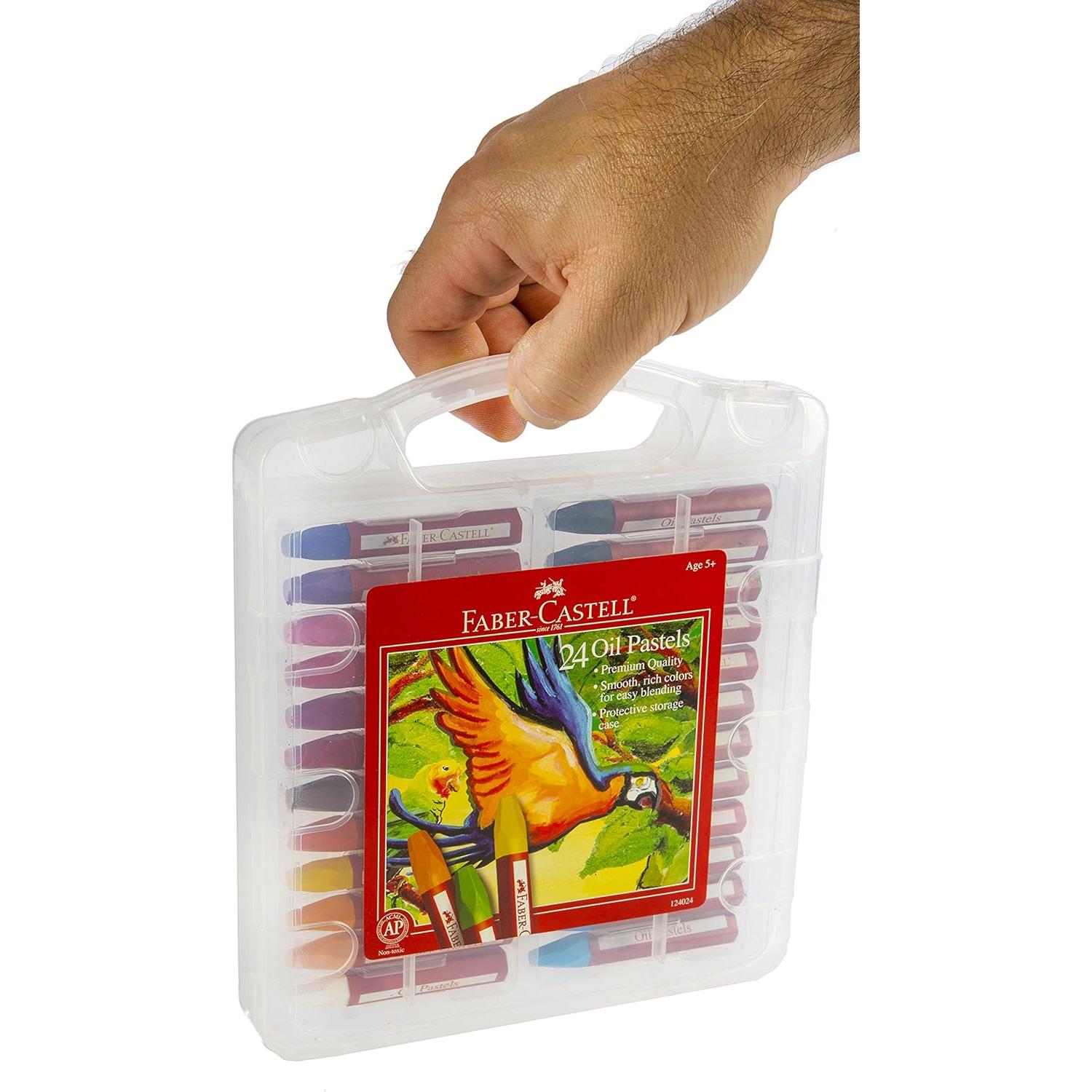 Pasteles de Aceite Faber-Castell 24 Colores No Tóxicos