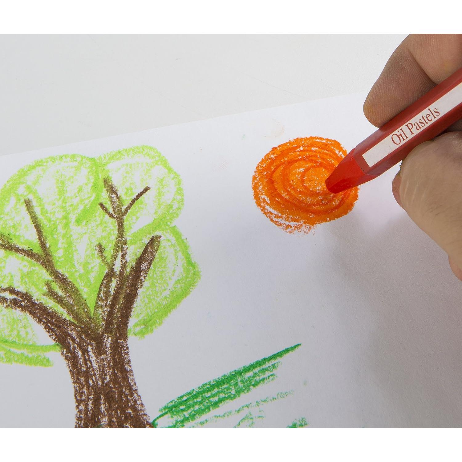 Pasteles de Aceite Faber-Castell 24 Colores No Tóxicos