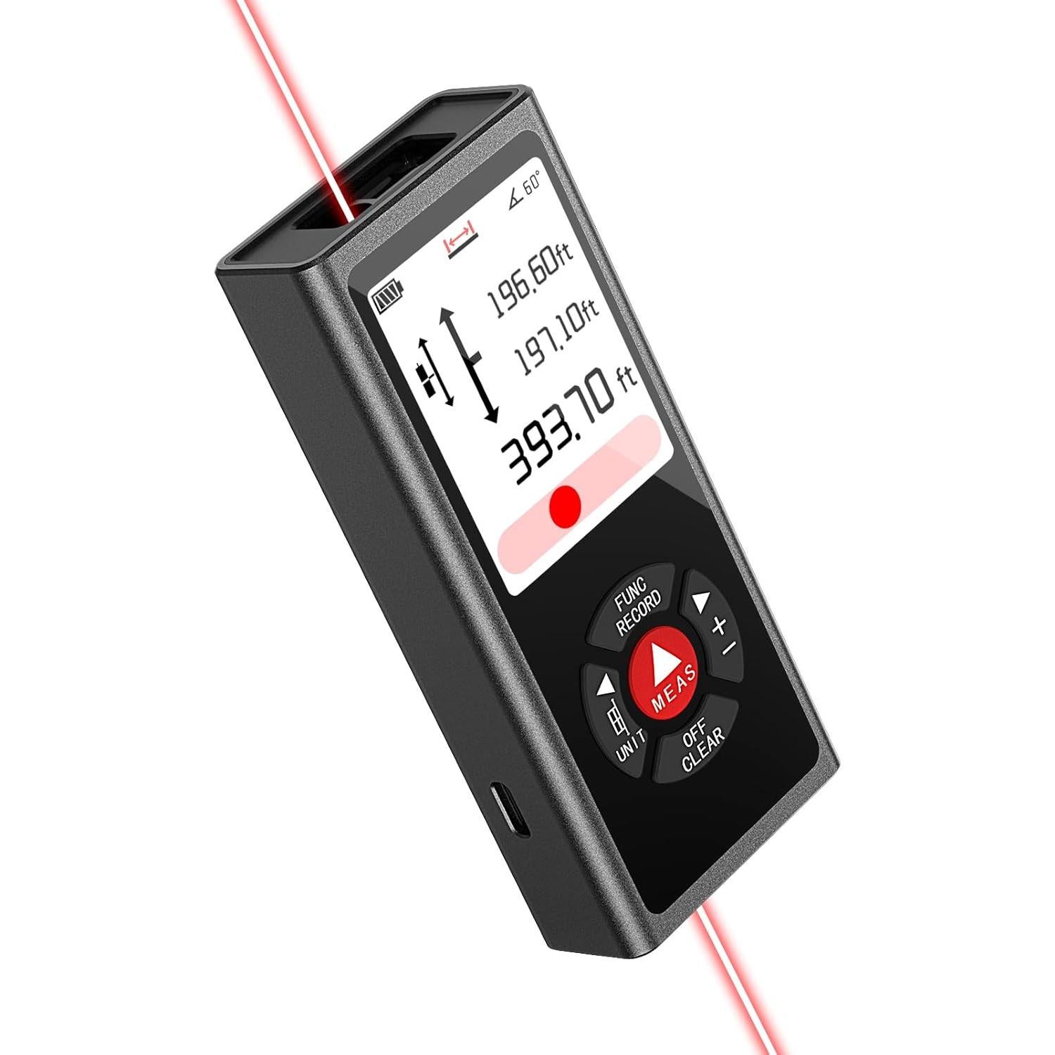 Medidor Láser Dual COROLLATA TZCB120 120m Aluminio IP54