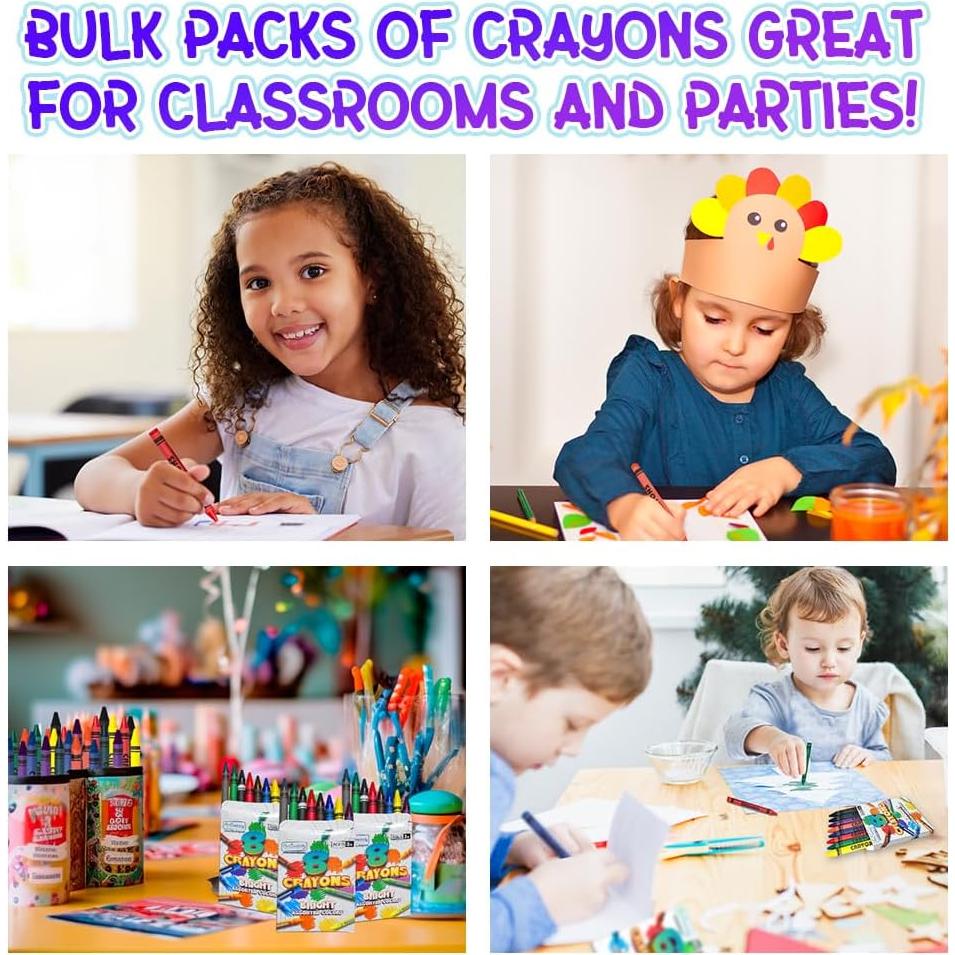 Crayones ArtCreativity 192 Unidades No Tóxicos para Niños