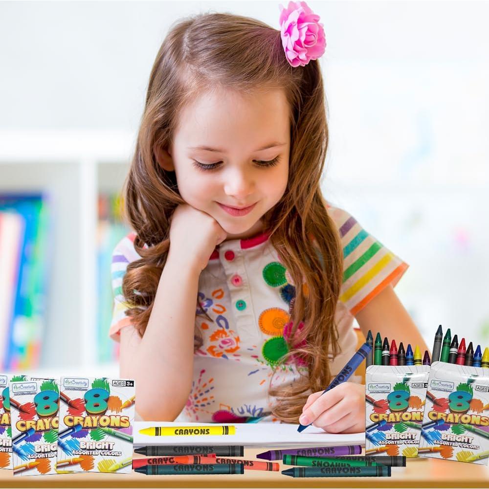 Crayones ArtCreativity 192 Unidades No Tóxicos para Niños
