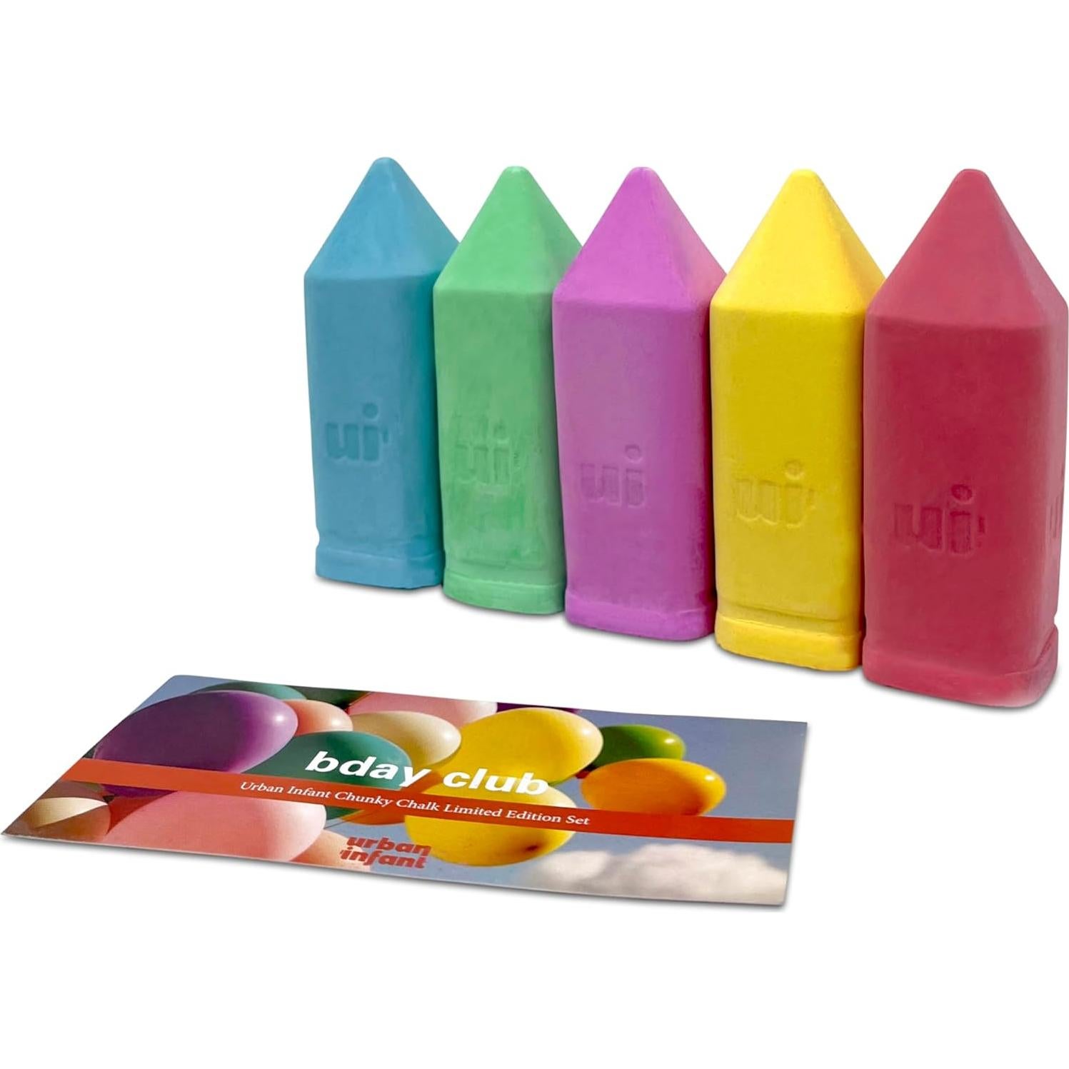 Tiza Jumbo Lavable Urban Infant No Tóxica para Niños