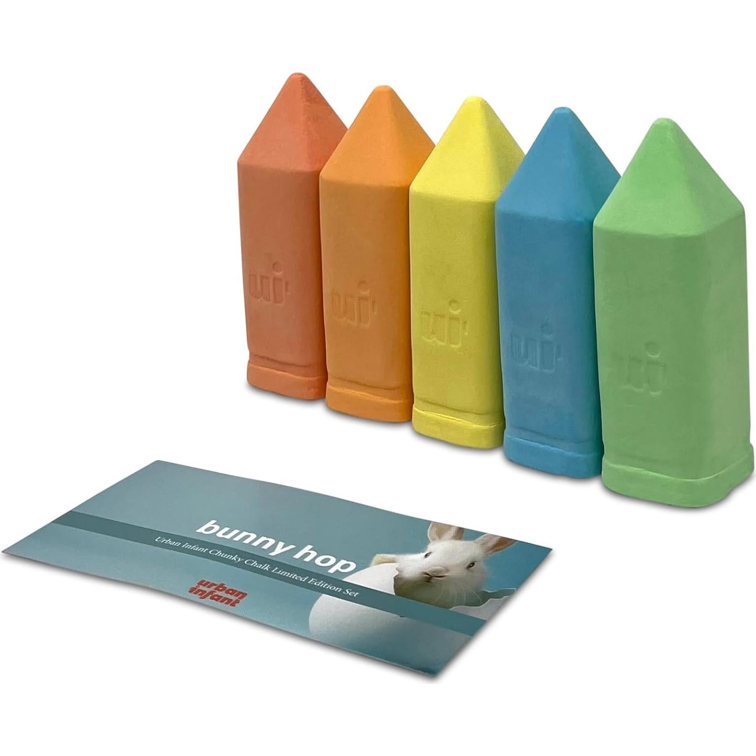 Tiza Jumbo Urban Infant No Tóxica para Niños - 5 Piezas