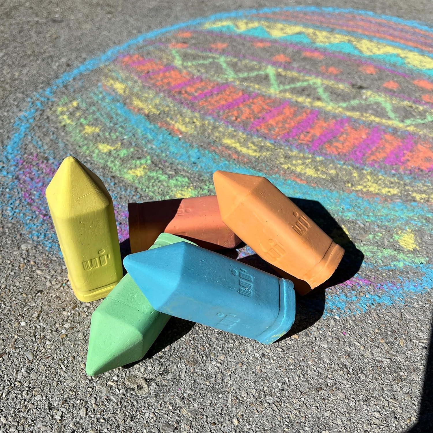 Tiza Jumbo Urban Infant No Tóxica para Niños - 5 Piezas