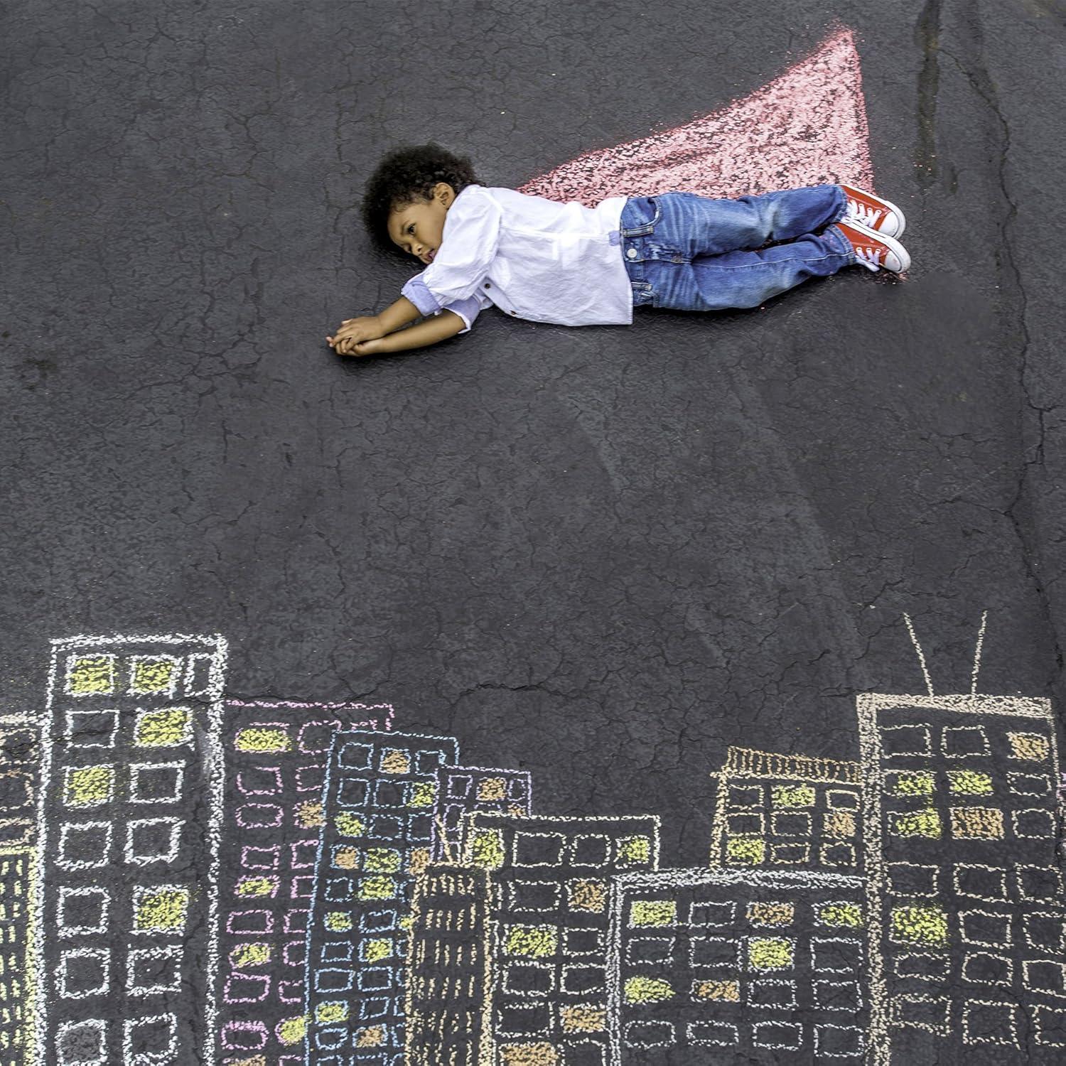 Tiza Jumbo Urban Infant No Tóxica para Niños - 5 Piezas