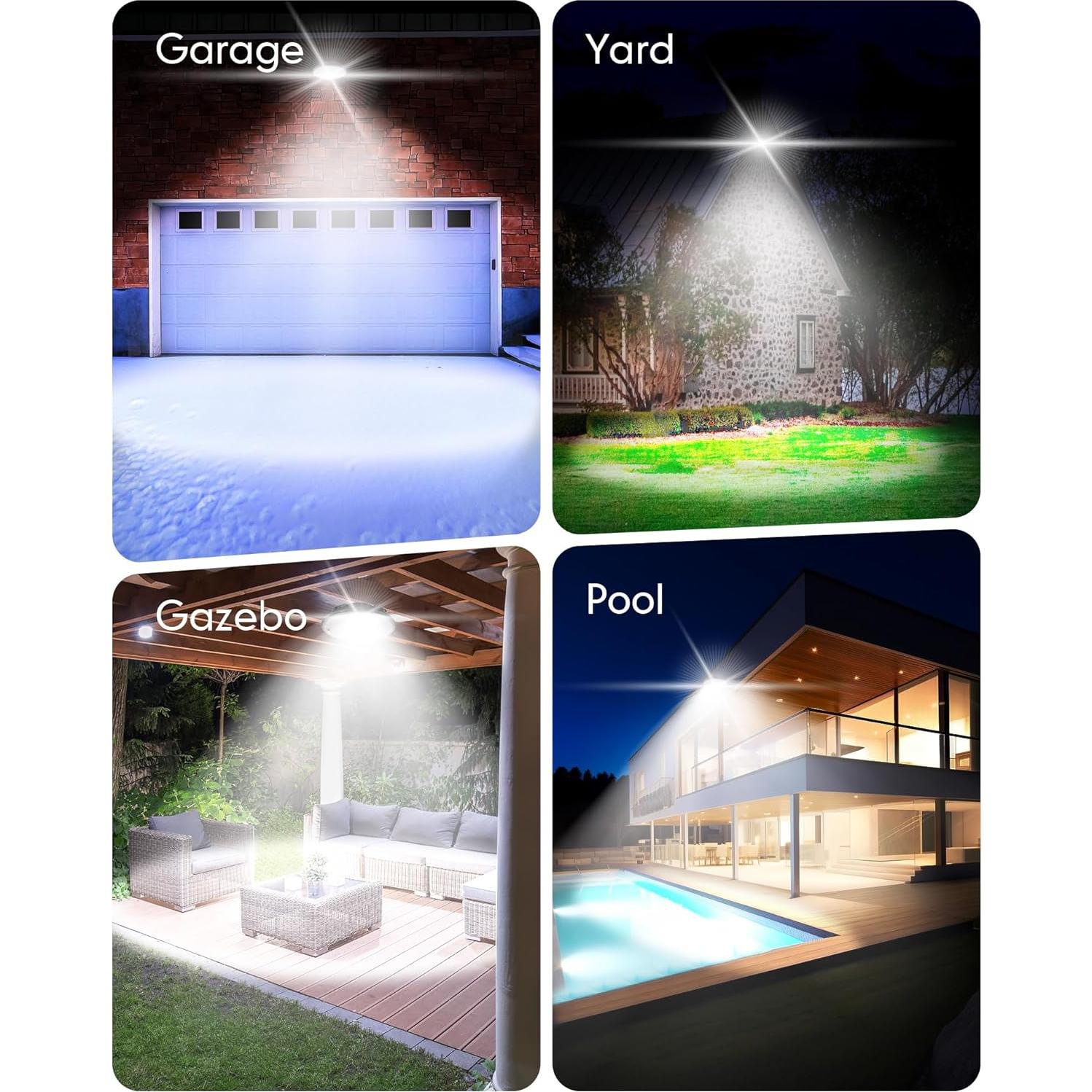 Ropelux Luz Solar 3500LM con Sensor y Control Remoto