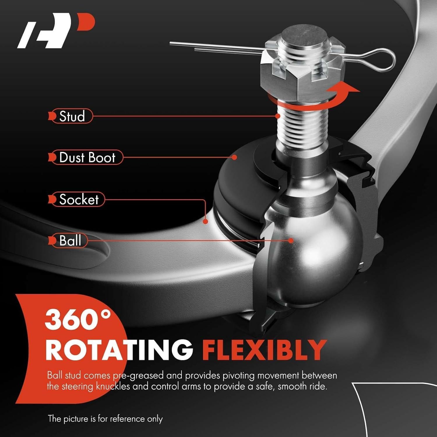 Brazo de Control Superior Derecho A-Premium para Jaguar XJ 2011-2019