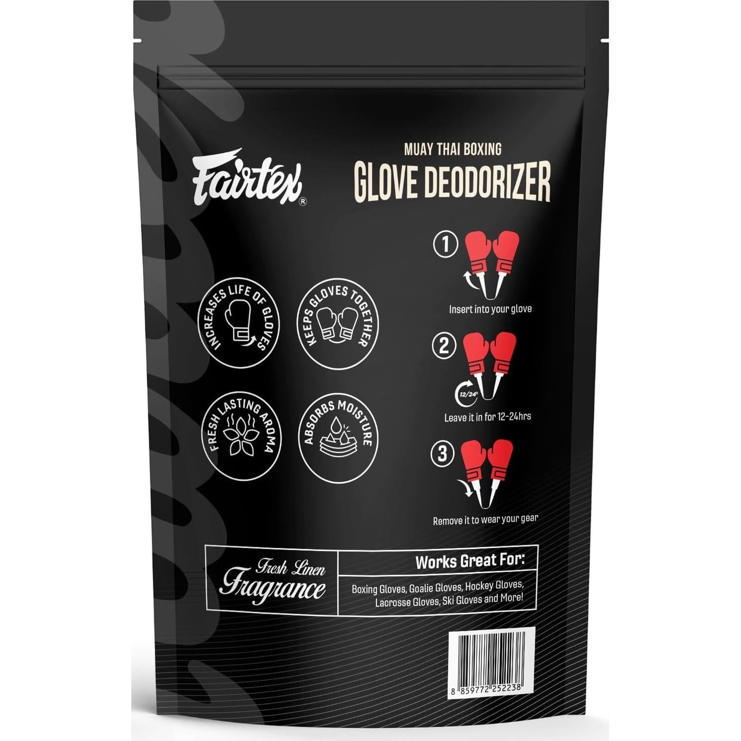 Inserts Desodorantes Fairtex para Guantes de Boxeo - 1 Cuenta