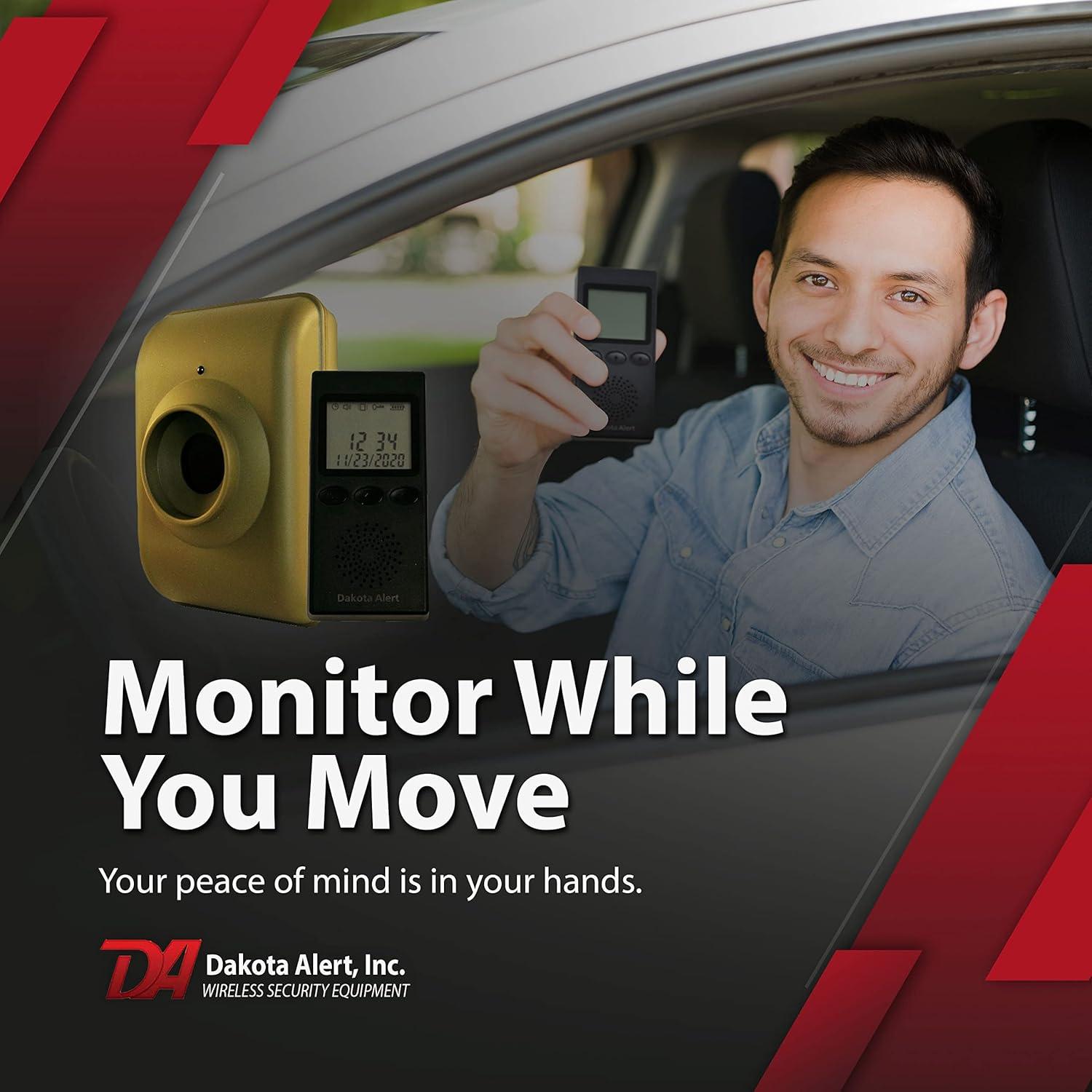 Detector de Movimiento Inalámbrico Dakota Alert MTPR-4000