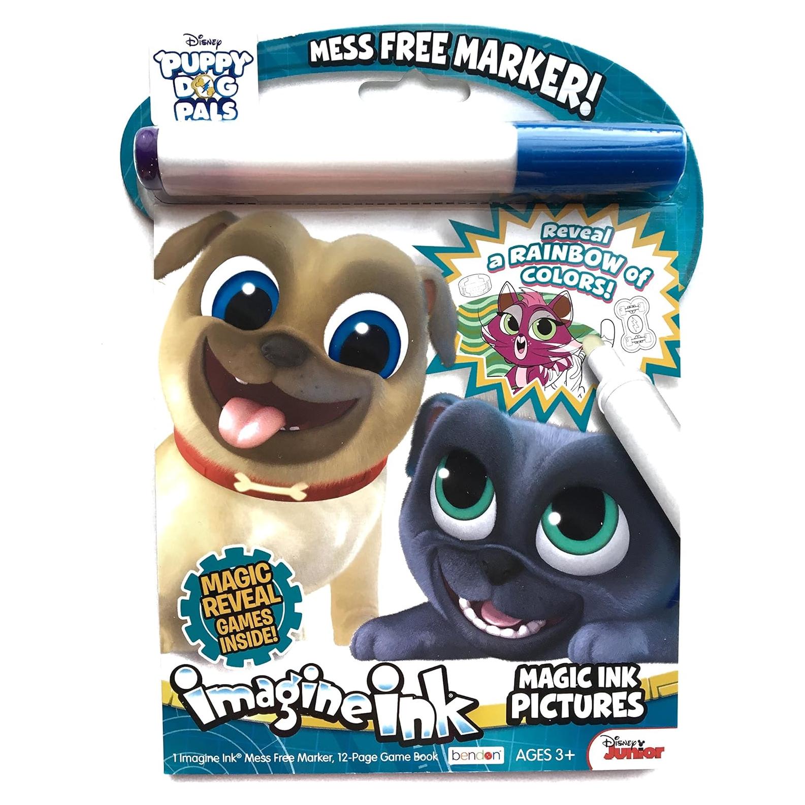 Libro de Juego Puppy Dog Pals Bendon con Tinta Mágica