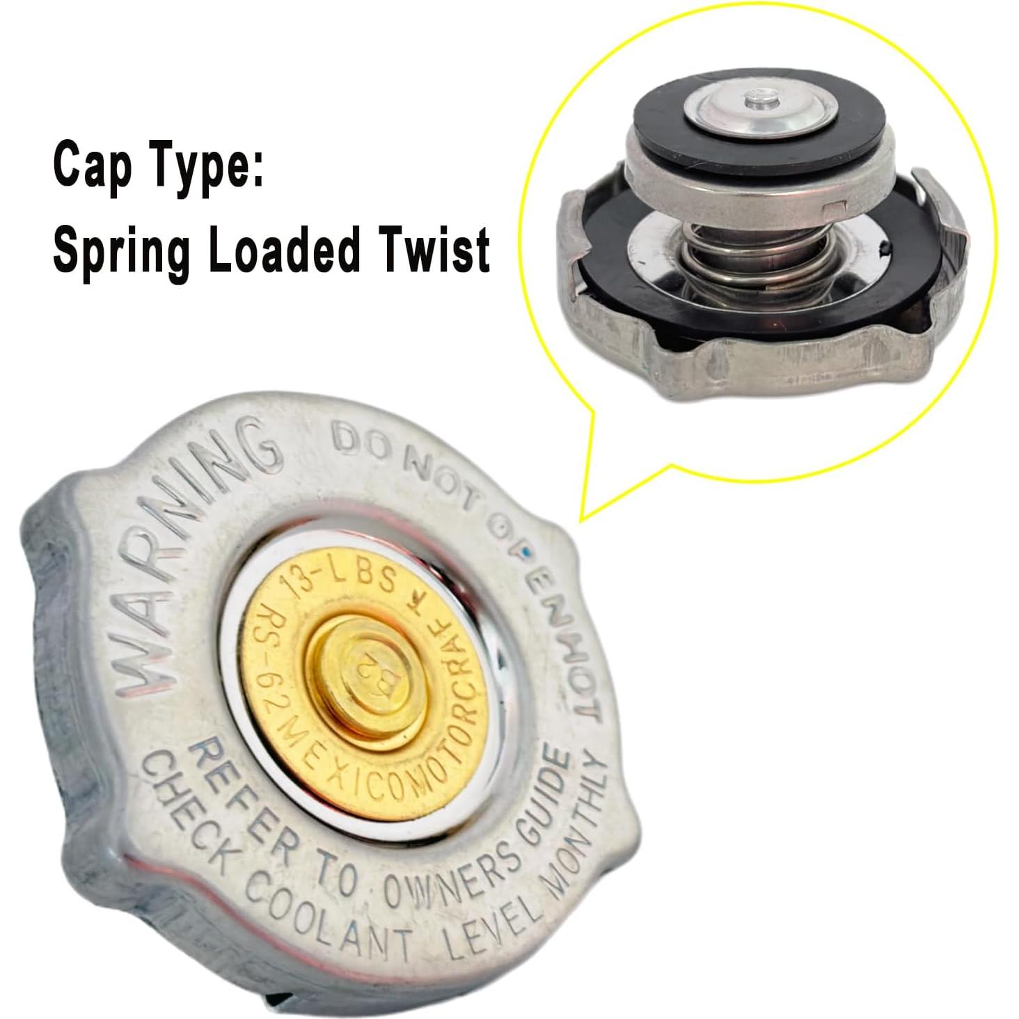 Tapa de Radiador CEYHTLY 55116901AA Compatible Chrysler Dodge Jeep