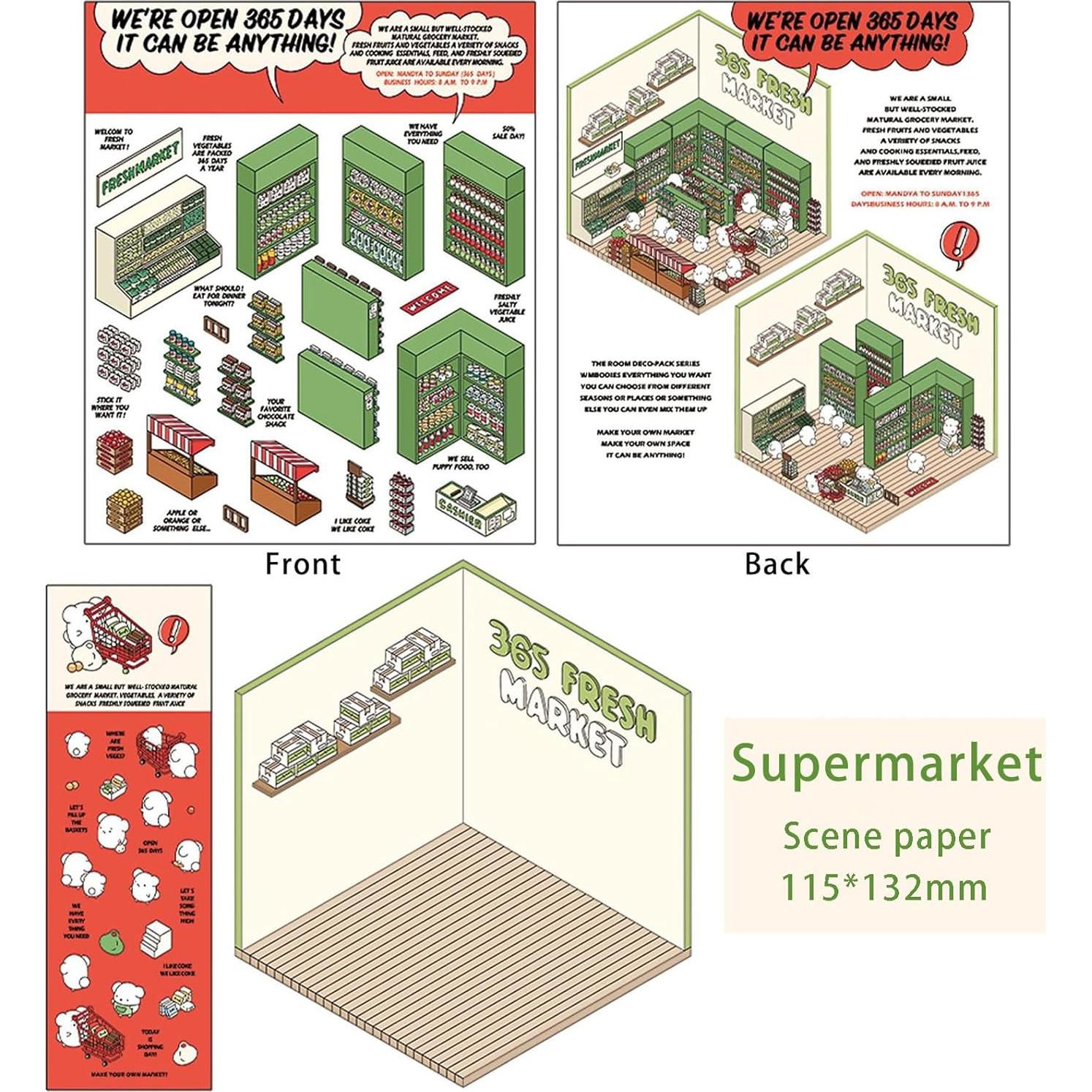 4 Juegos de Pegatinas 3D Cyhdddr para Casa DIY