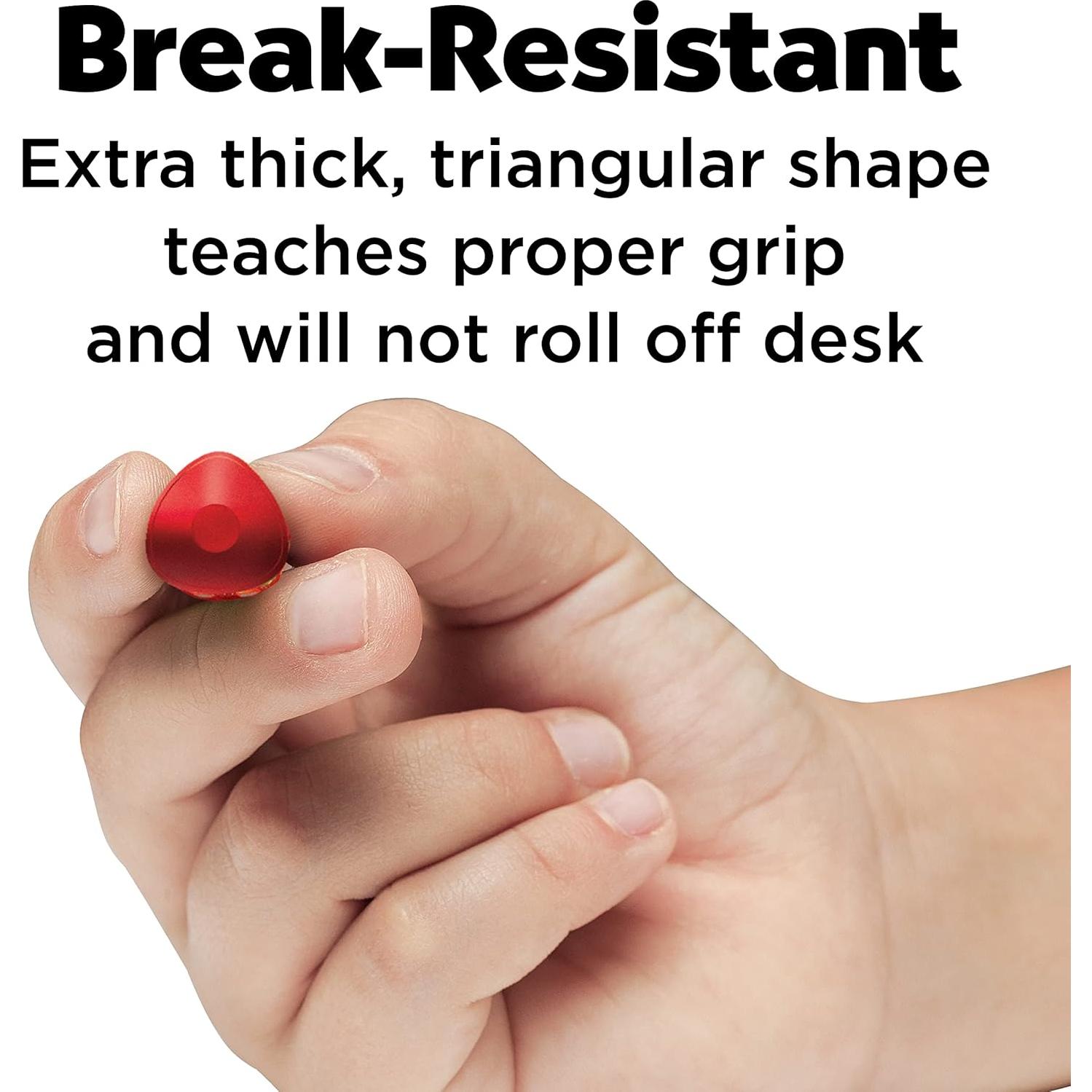 Crayones de Cera de Abeja Faber-Castell 12 Colores Triangulares