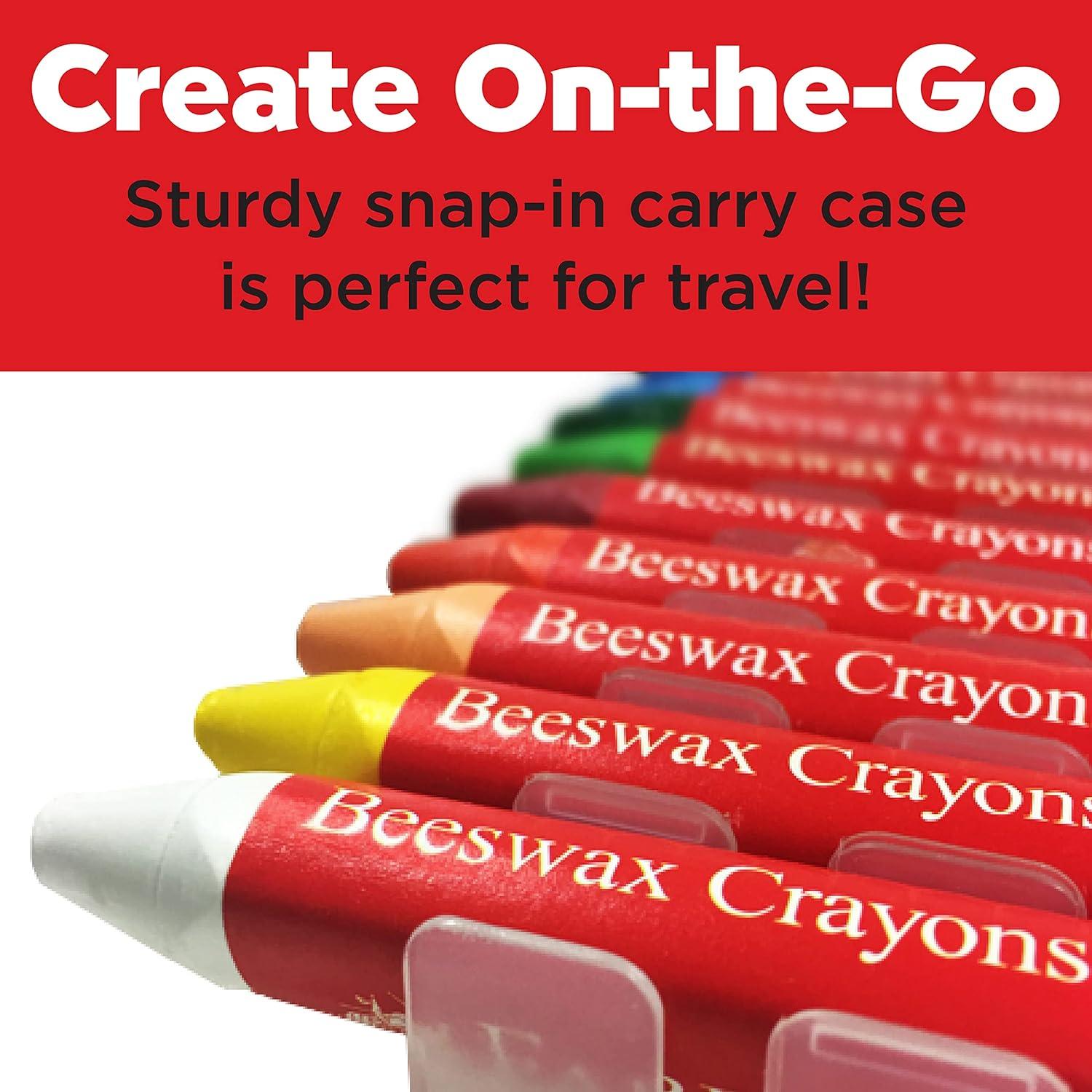 Crayones de Cera de Abeja Faber-Castell 12 Colores Triangulares