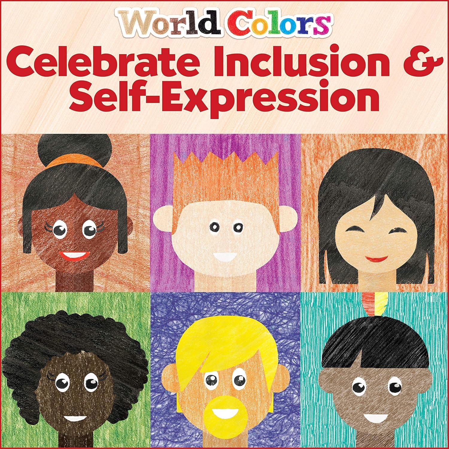 Crayones de Cera de Abeja Faber-Castell 15 Colores Multiculturales