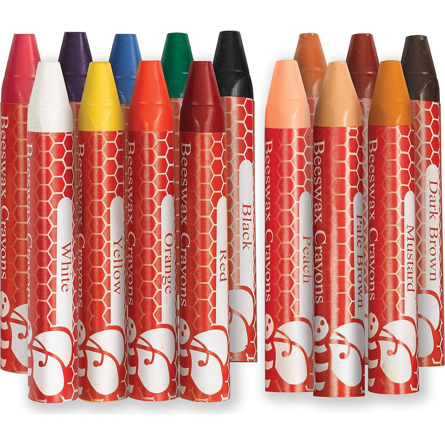 Crayones de Cera de Abeja Faber-Castell 15 Colores Multiculturales