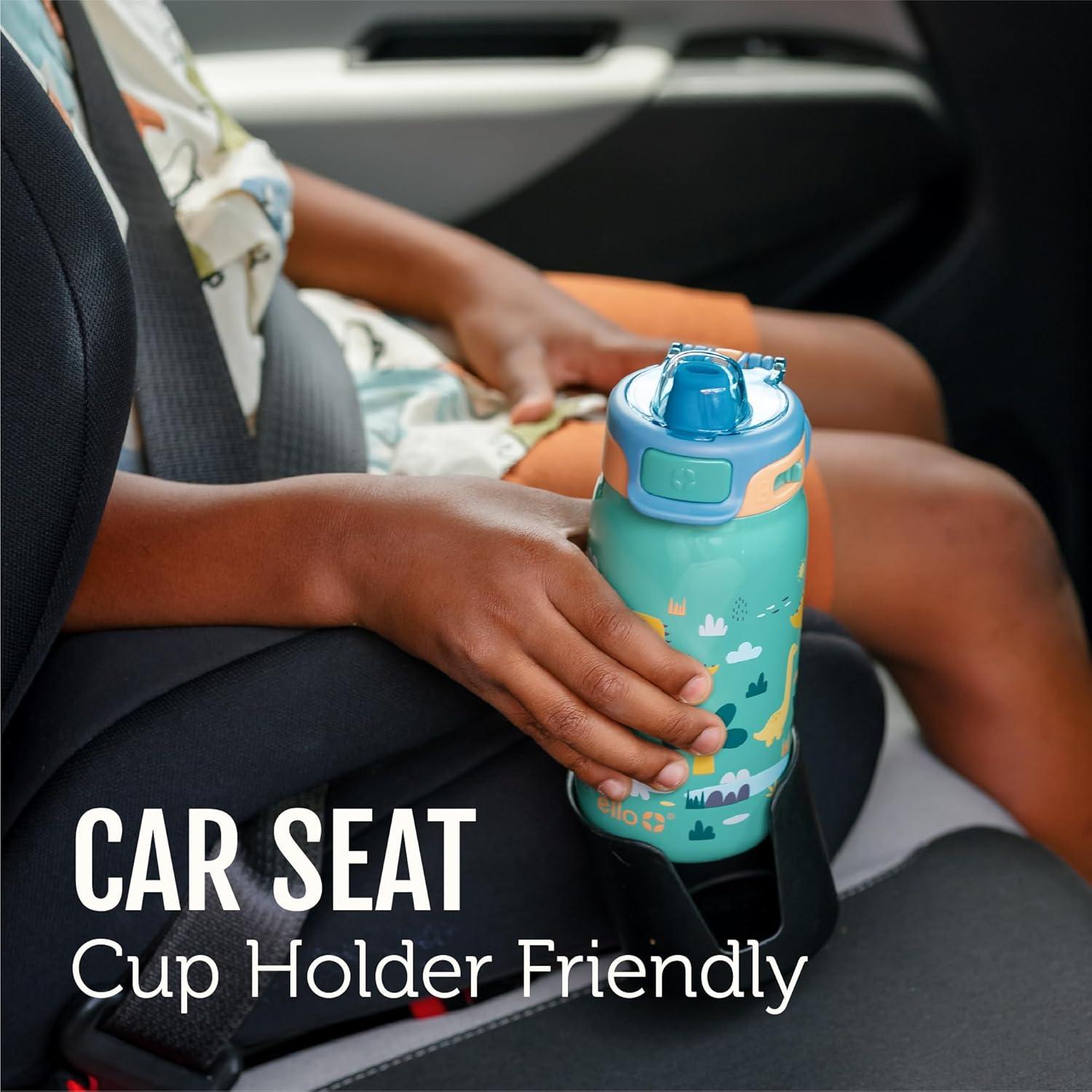 Botella de Agua Ello Pop & Fill 355ml Acero Inoxidable Niños