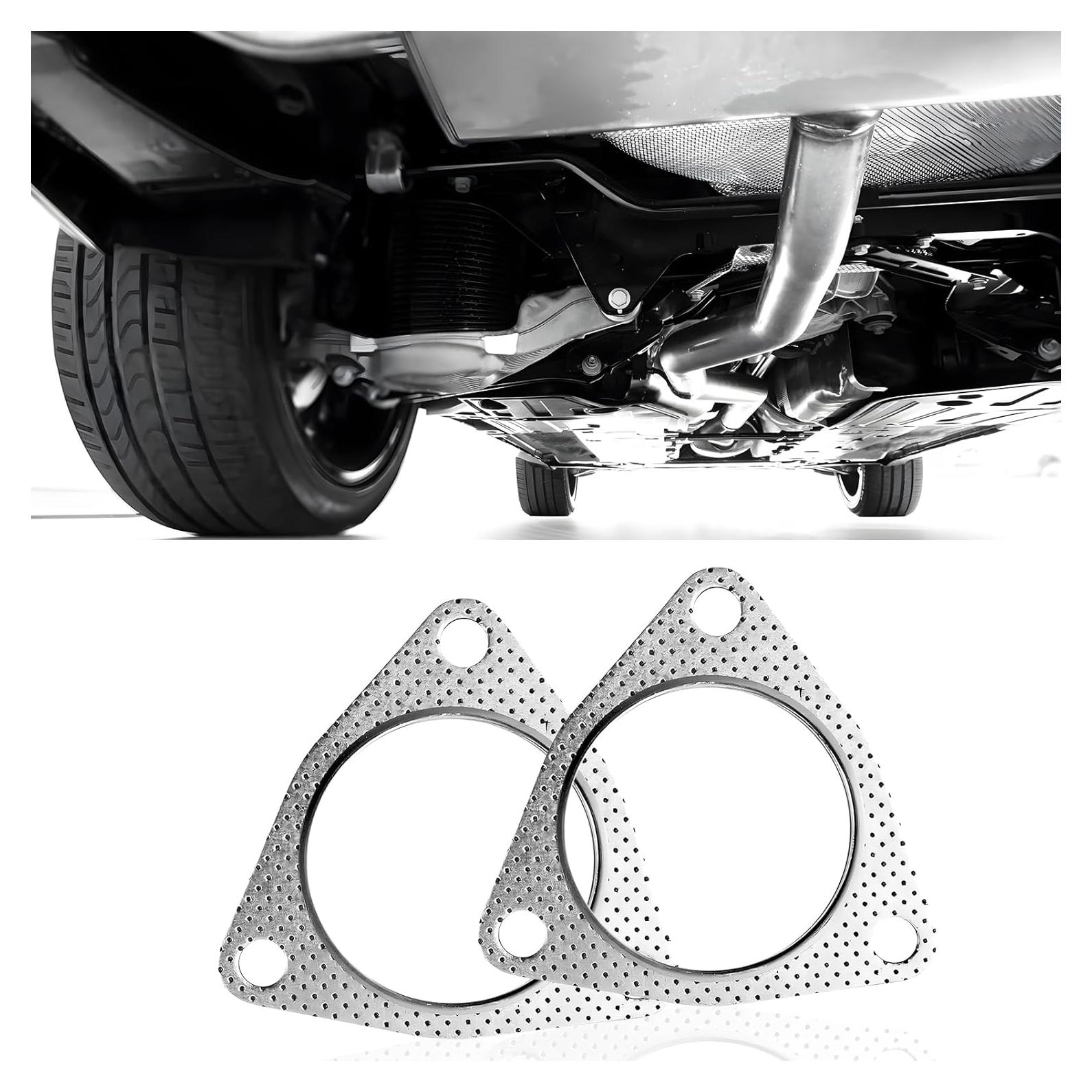 Junta de Flange de Escape SOMUCH 2.5" Reforzada 2 Piezas