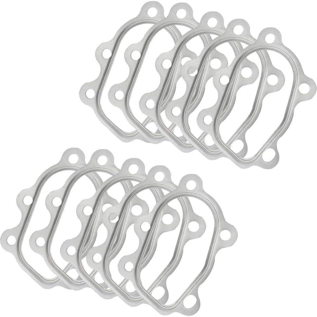 Juntas de Turbo PTNHZ 10 Pcs Acero Inoxidable T2 T25 T28