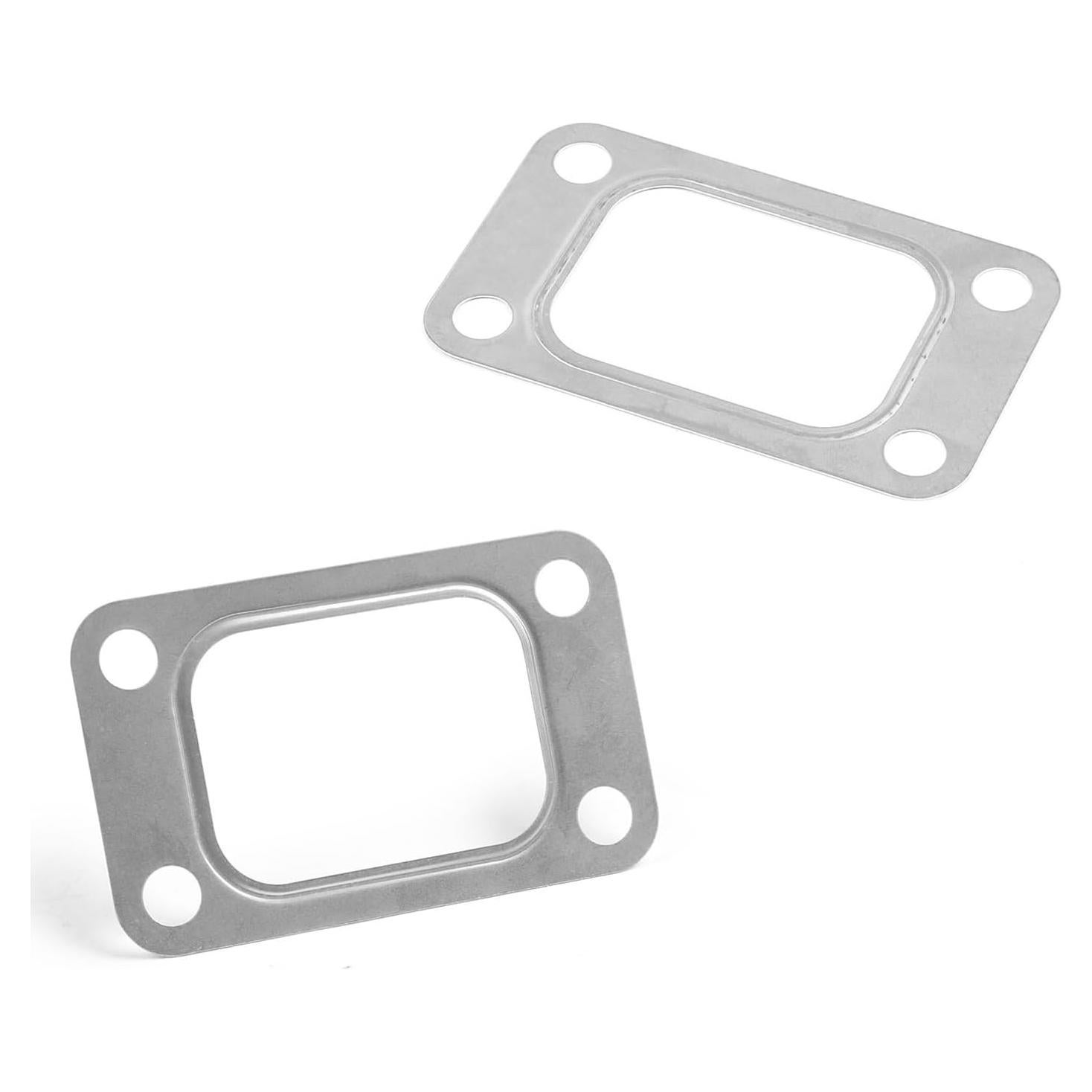 Juntas de Brida de Turbina T3 FSLPQP Acero Inoxidable 2 Pcs