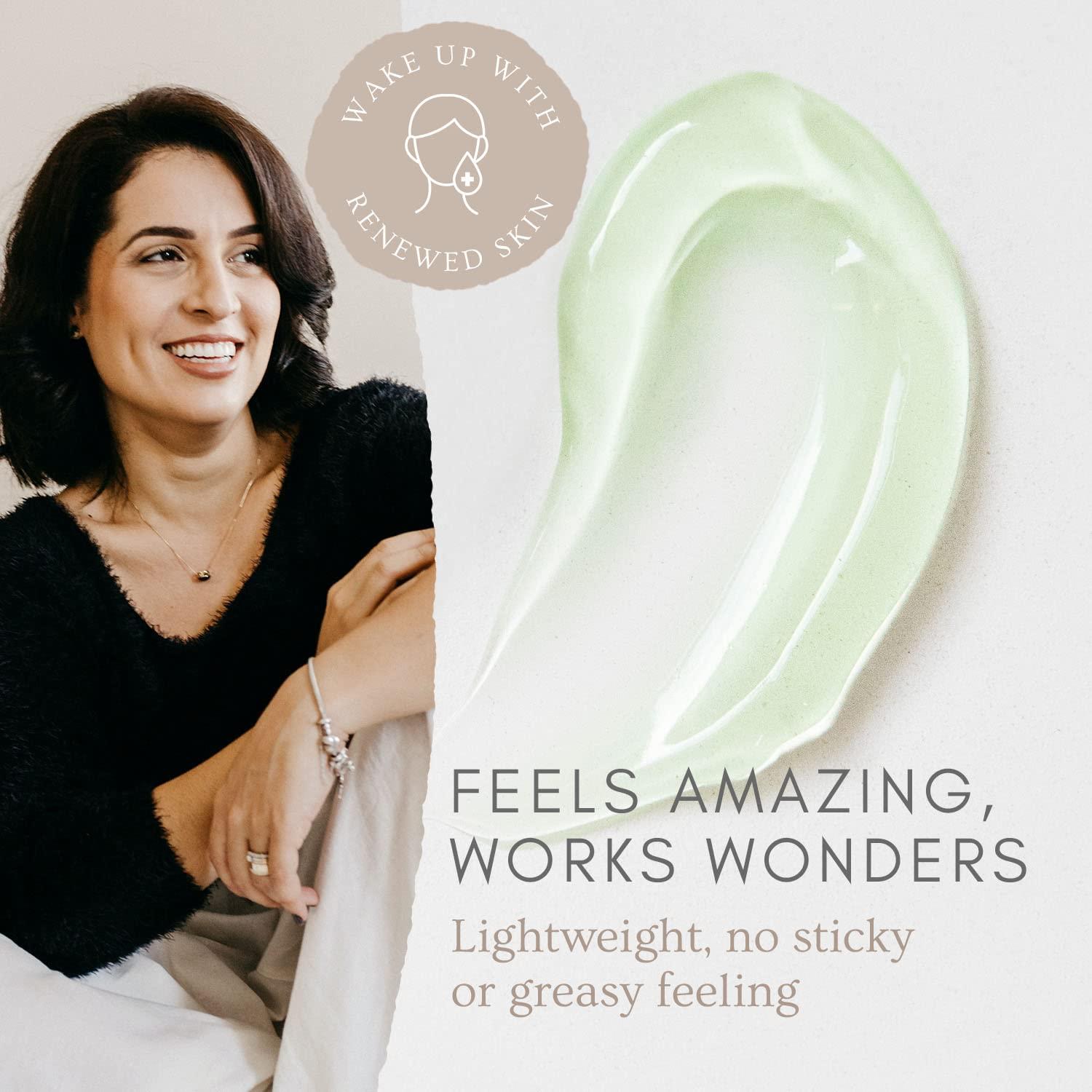 Mascarilla Facial Nocturna Doppeltree con Aloe Vera y Ácido Hialurónico 150g