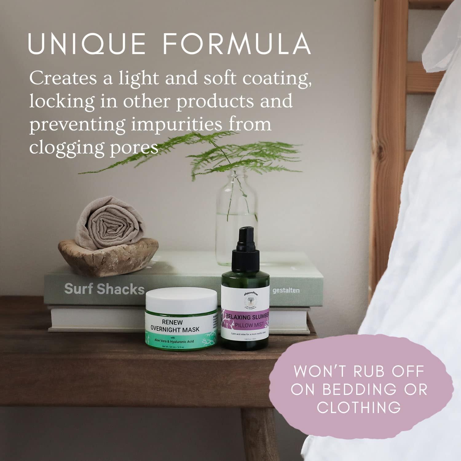 Mascarilla Facial Nocturna Doppeltree con Aloe Vera y Ácido Hialurónico 150g