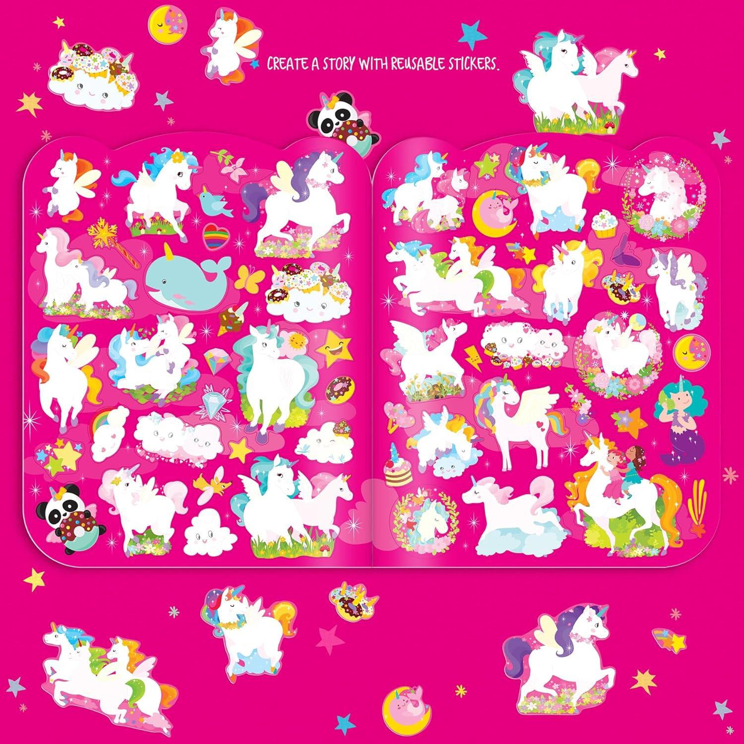 Juego de Colores Borrables La Historia del Cerdito 12 Crayones